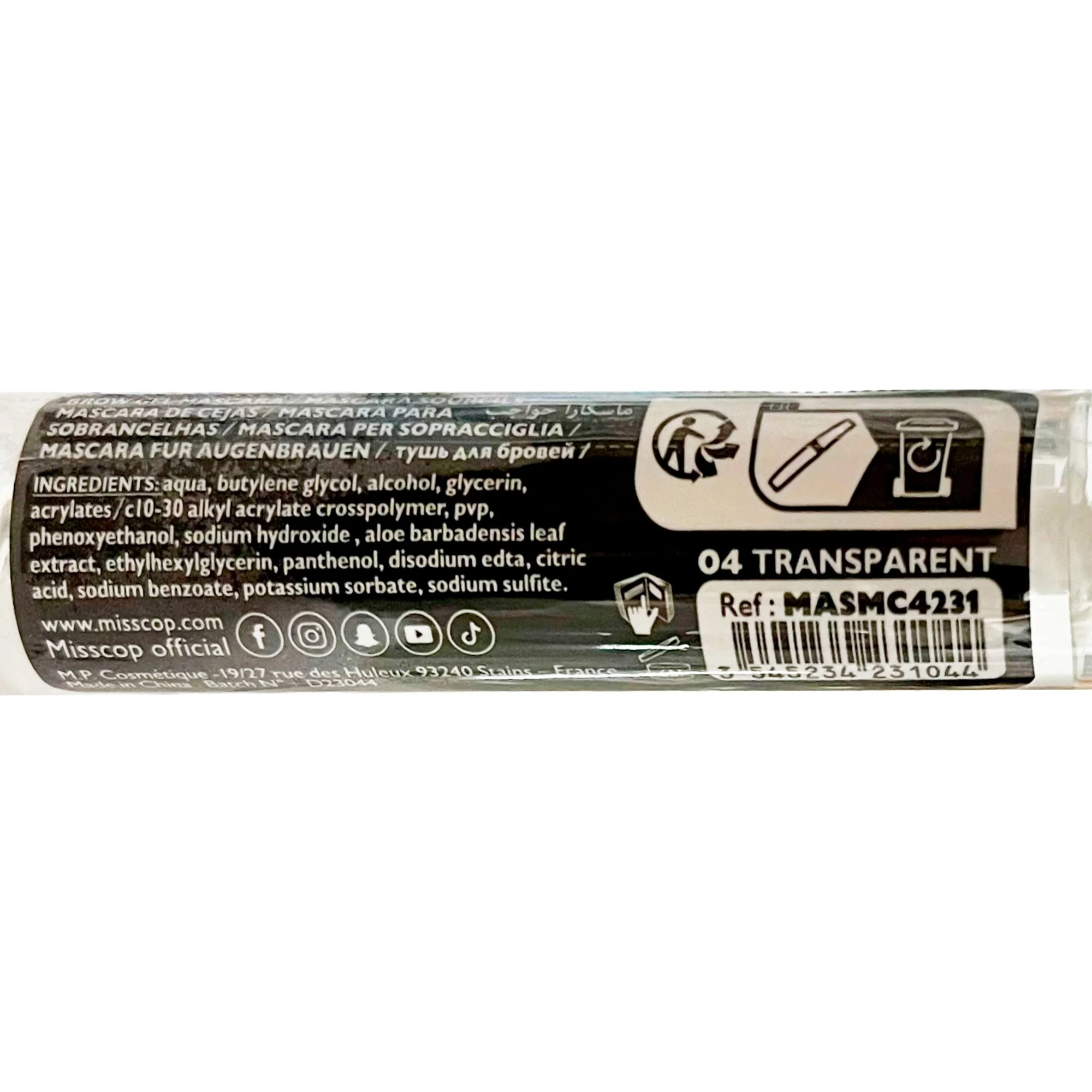 Mascara sourcils transparent - Image 3