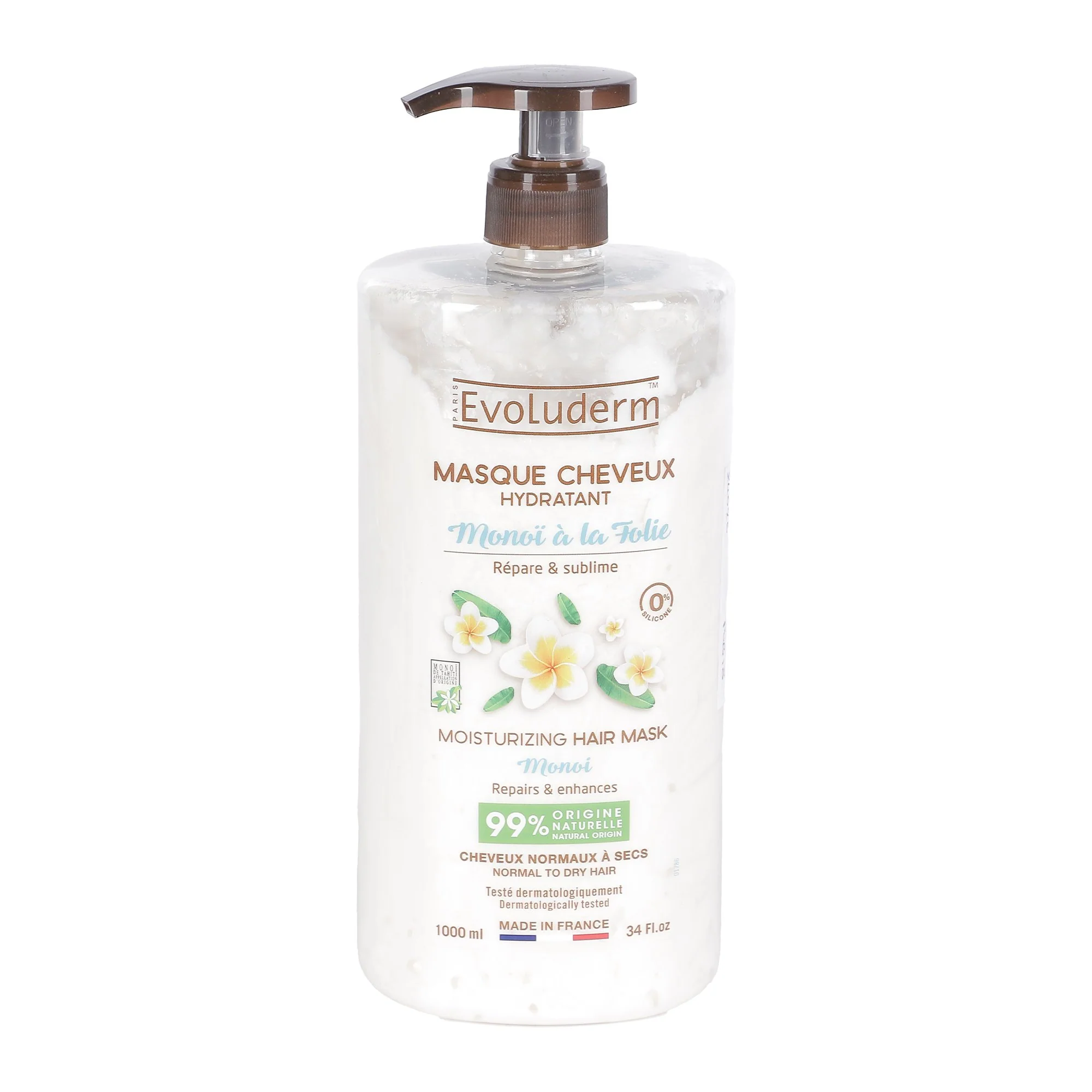 Masque cheveux au monoï