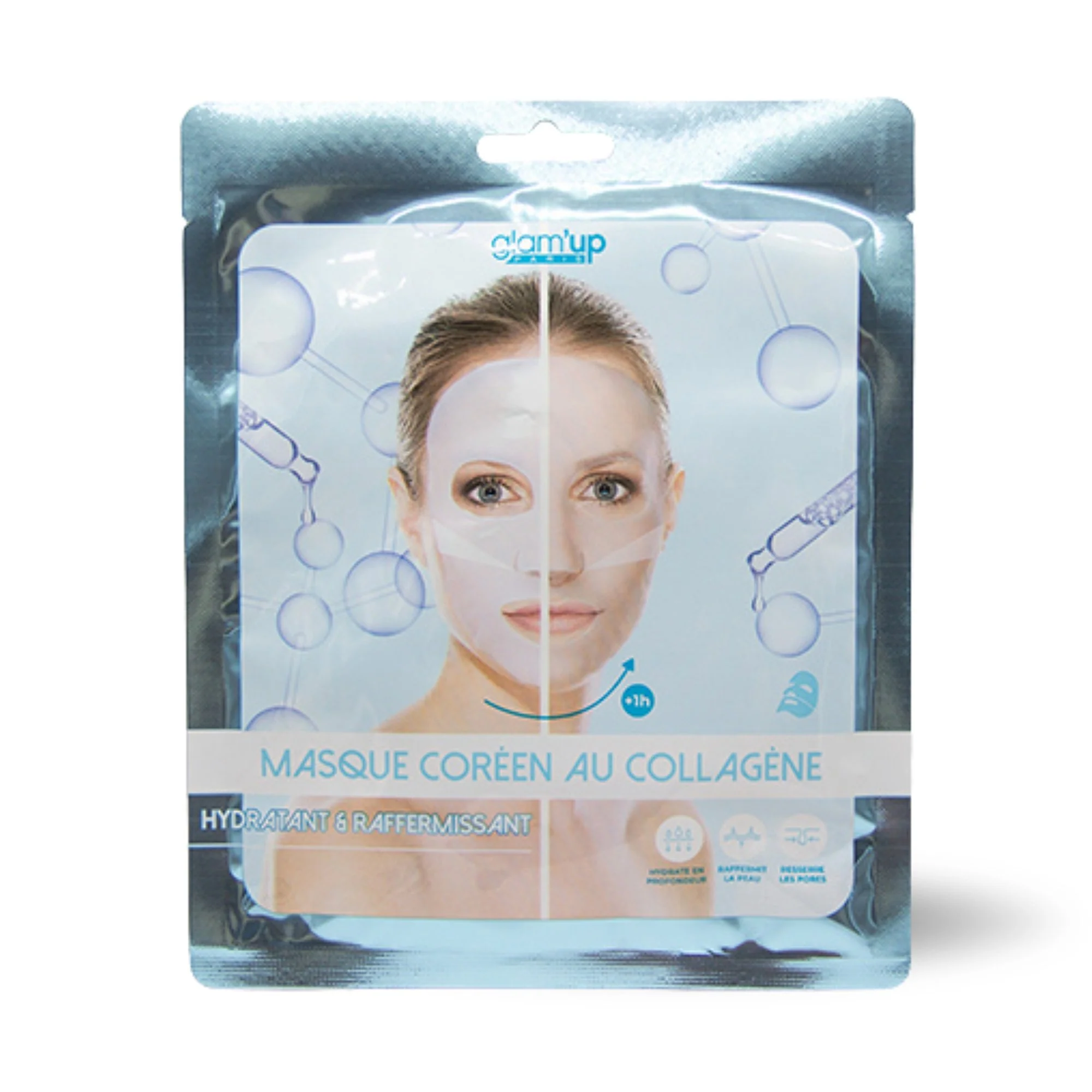 Masque coréen hydratant au collagène