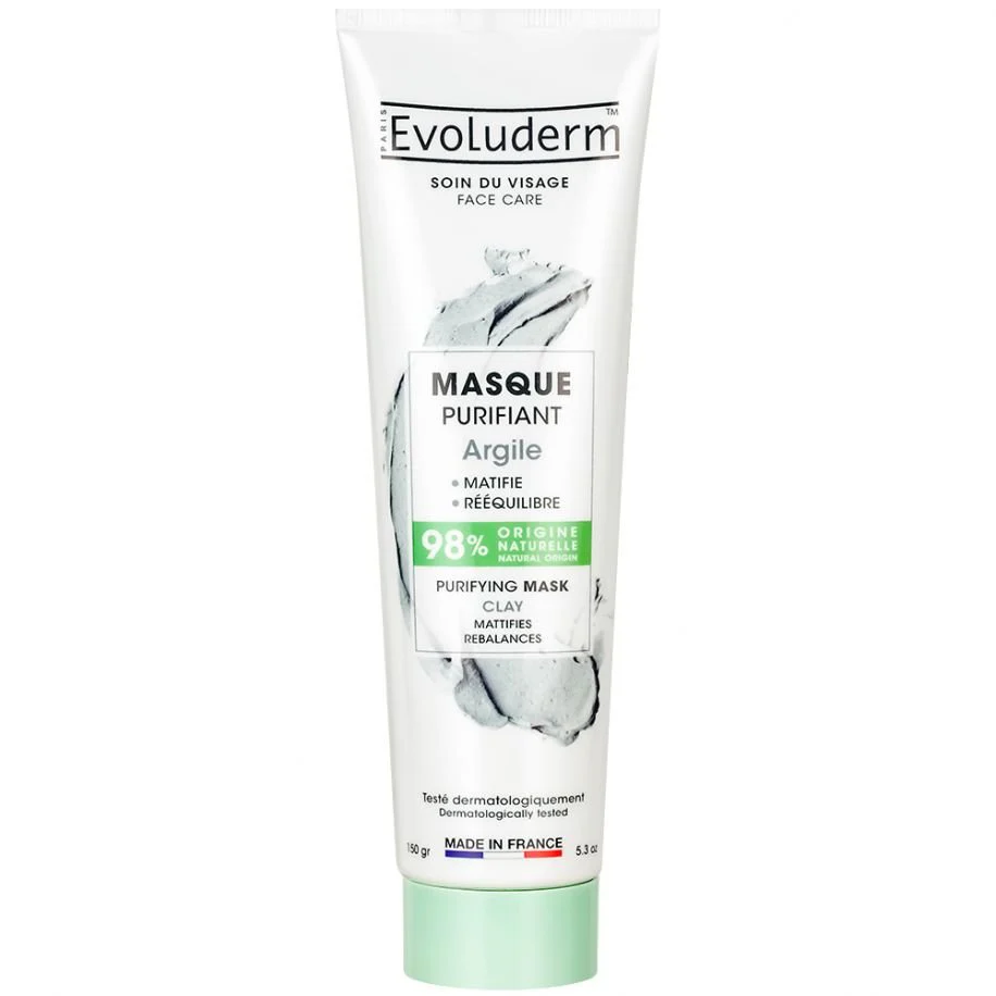 Masque visage purifiant à l'argile