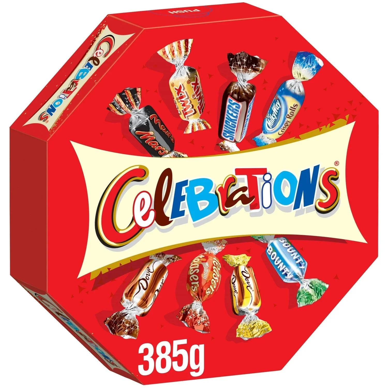 Mini barres chocolatées en boite