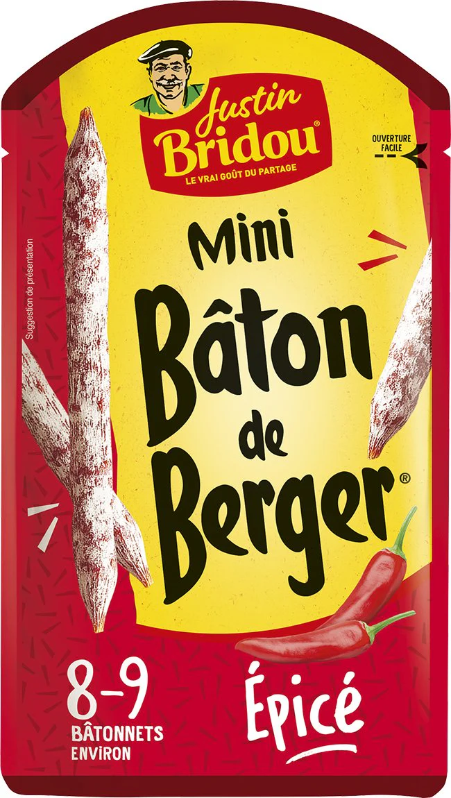 Mini bâtons de berger épicé