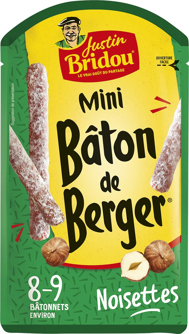 Mini bâtons de berger noisette