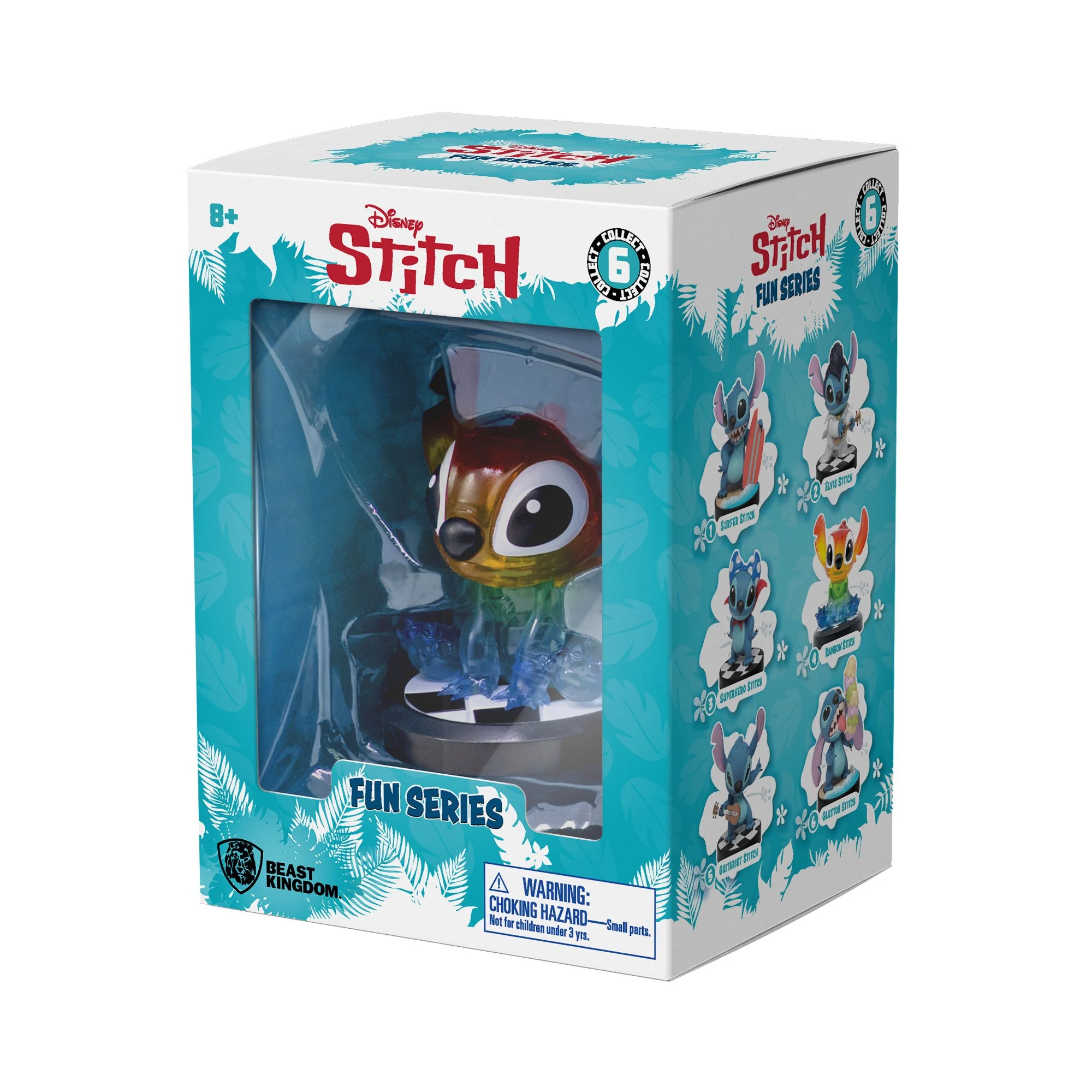 Mini figurine Stitch rainbow - Image 3