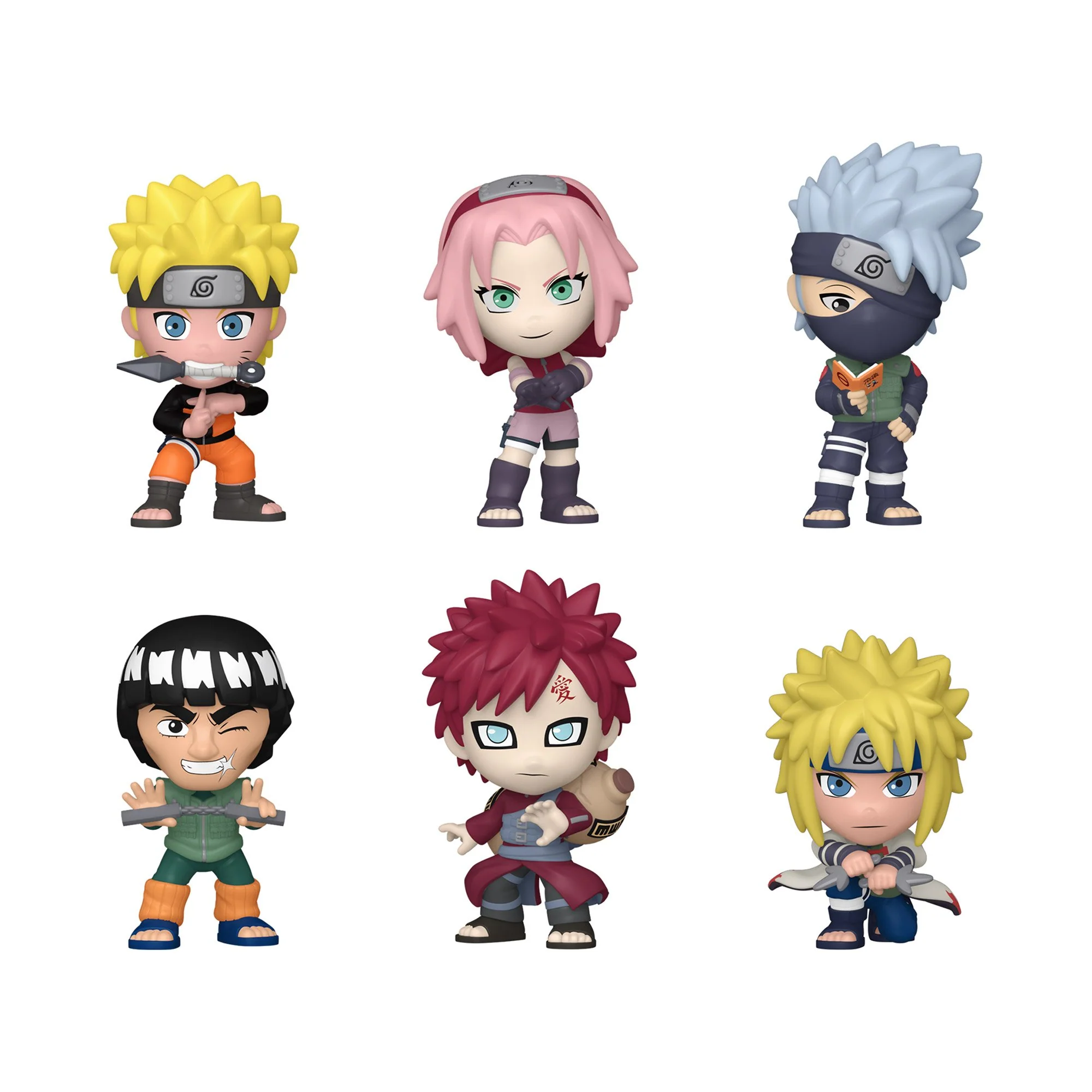 Mini vinyl figurines naruto shippuden