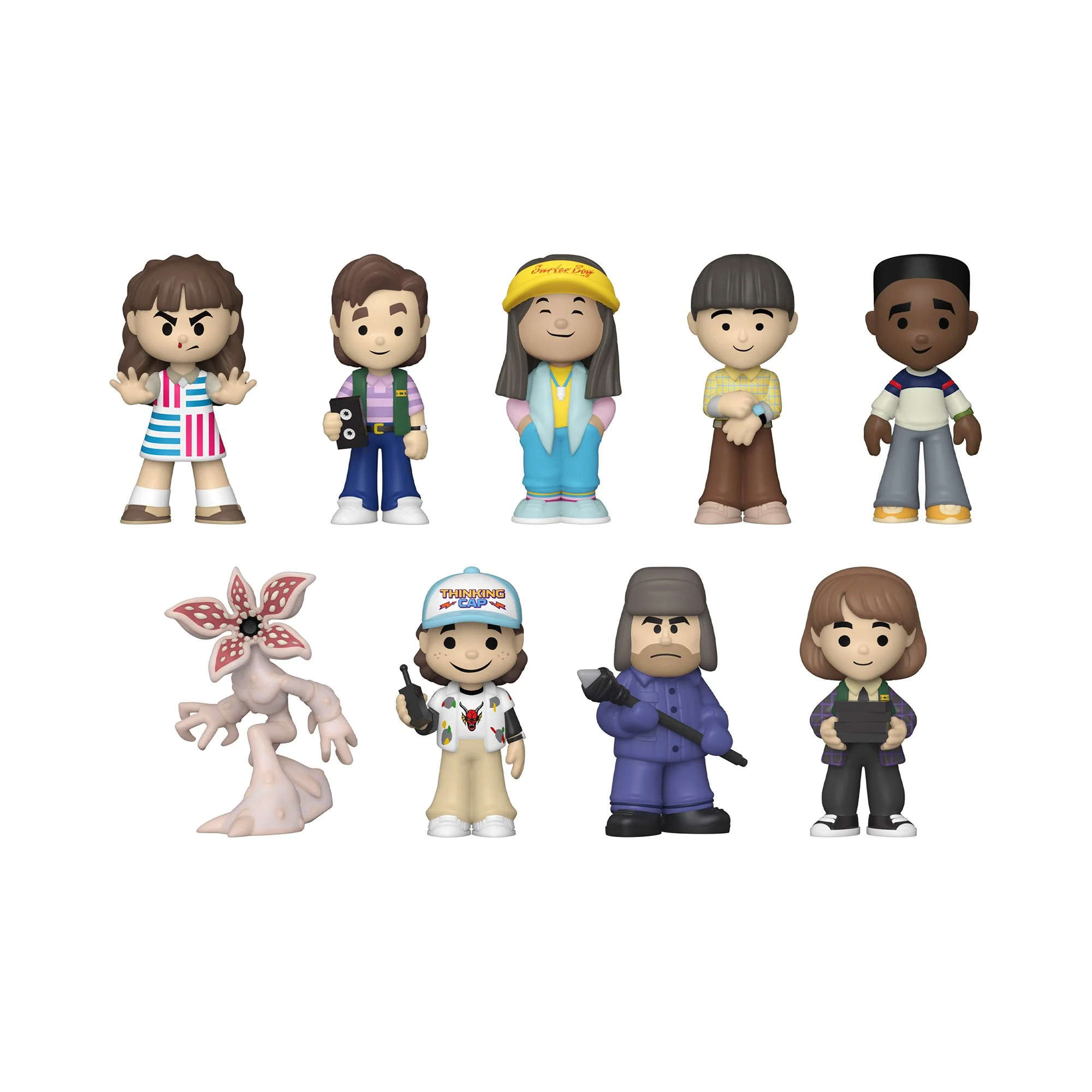 Mini vinyl figurines stranger things