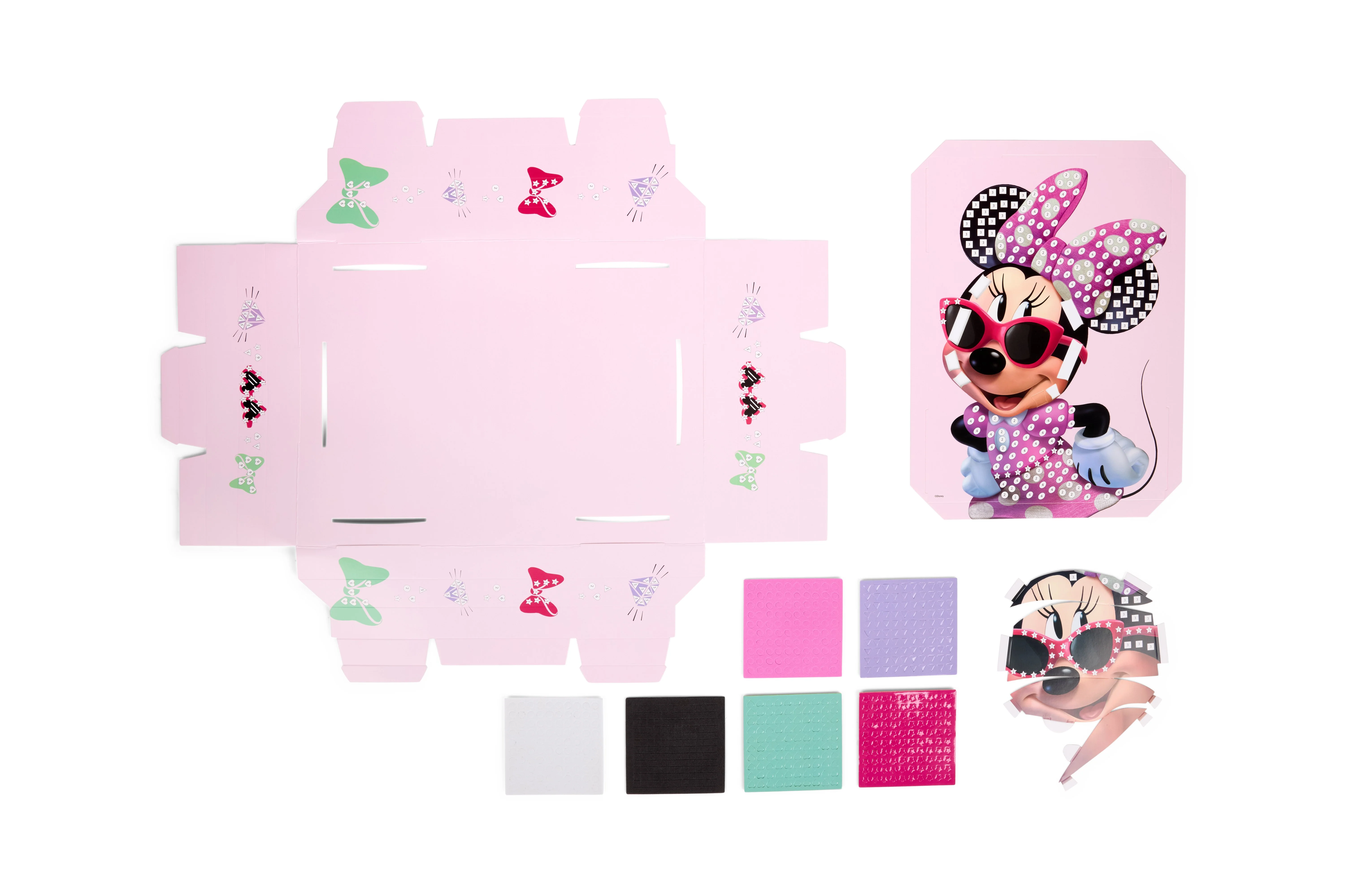 Minnie mouse 3D papier craft mosaïque - Image 2