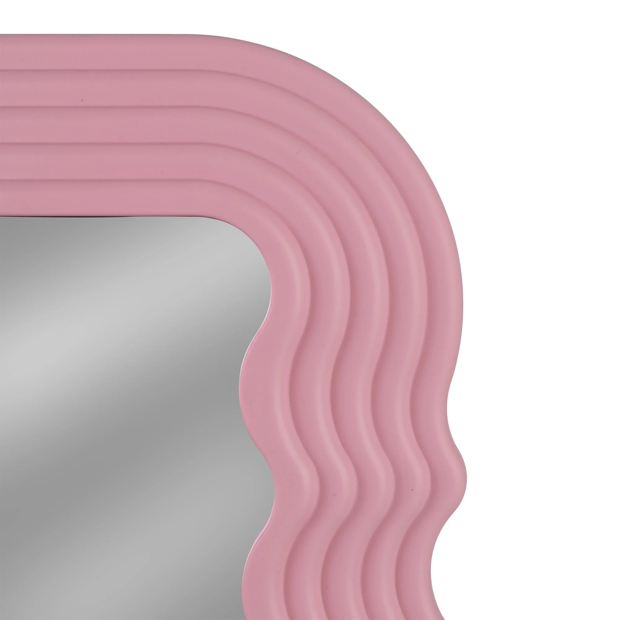 Miroir mural vague - Rose - Image 4