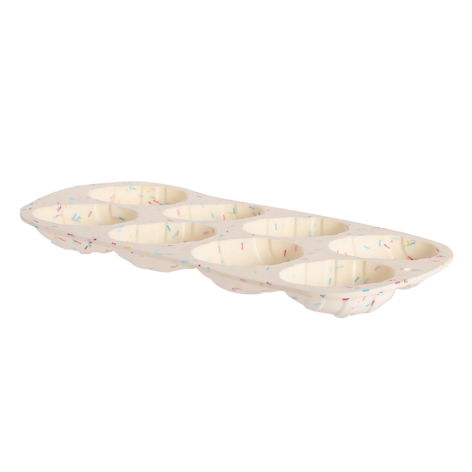 Moule 8 cavités oeufs en silicone