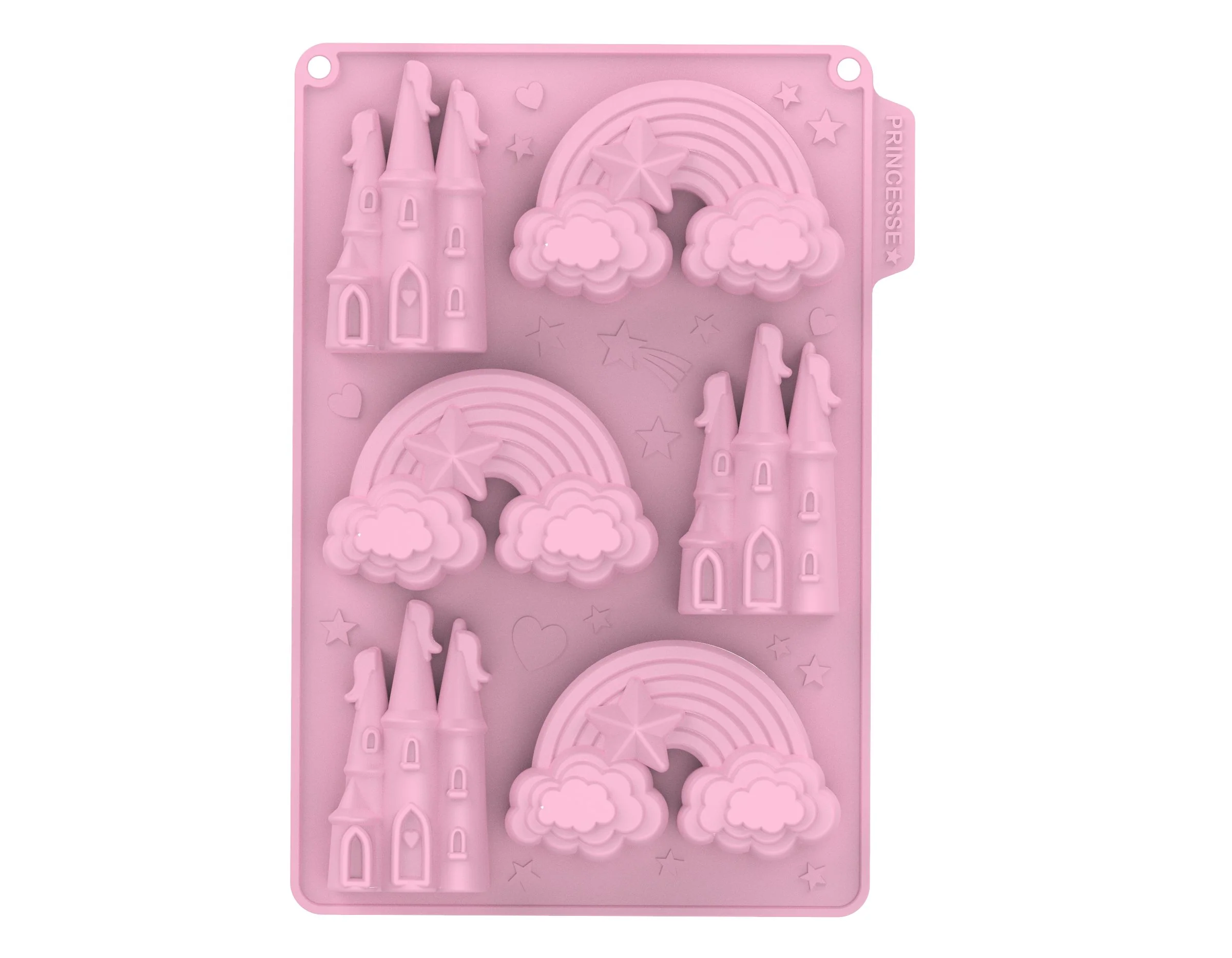 Moule à gâteaux silicone mini magique rose