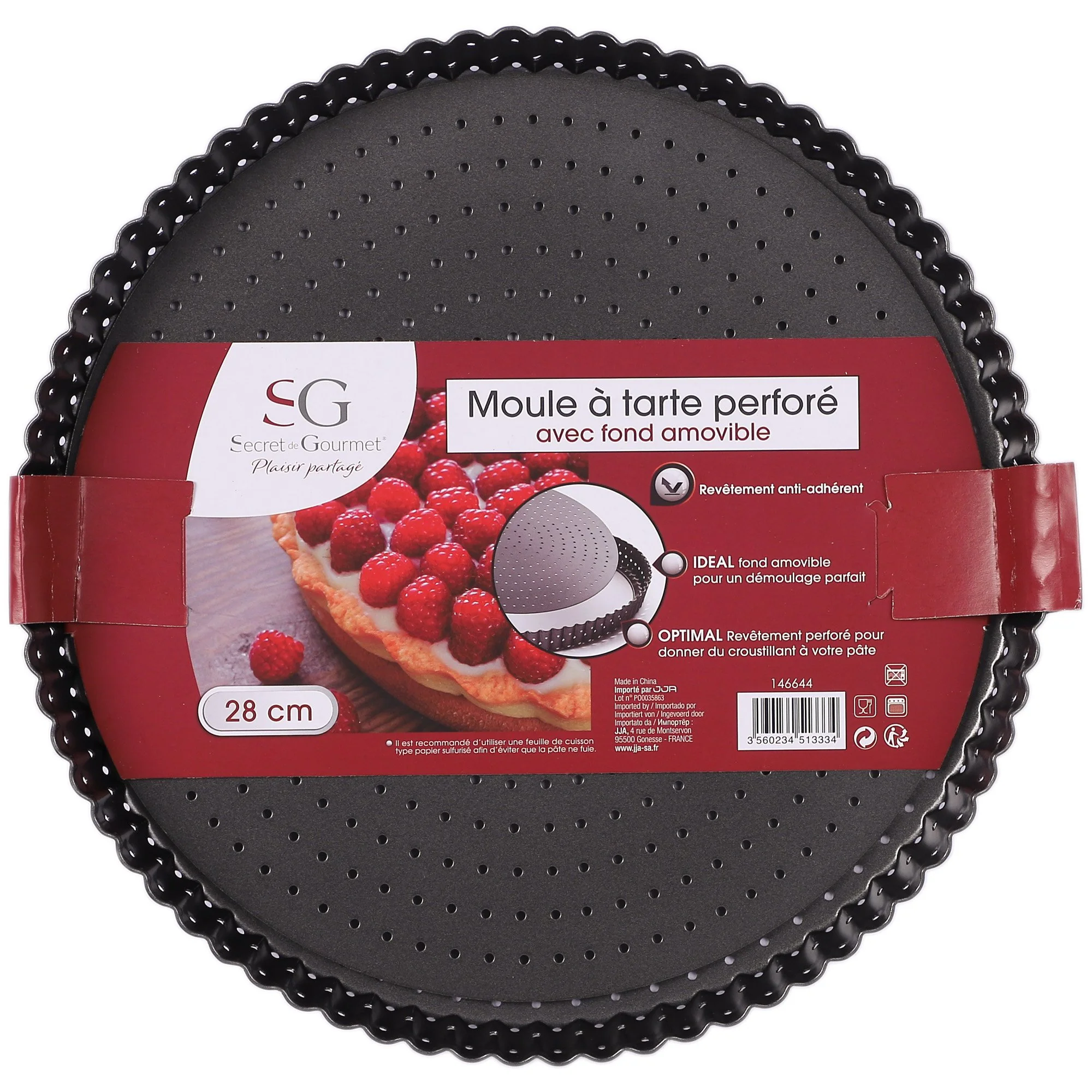 Moule à tarte perforé - Image 3