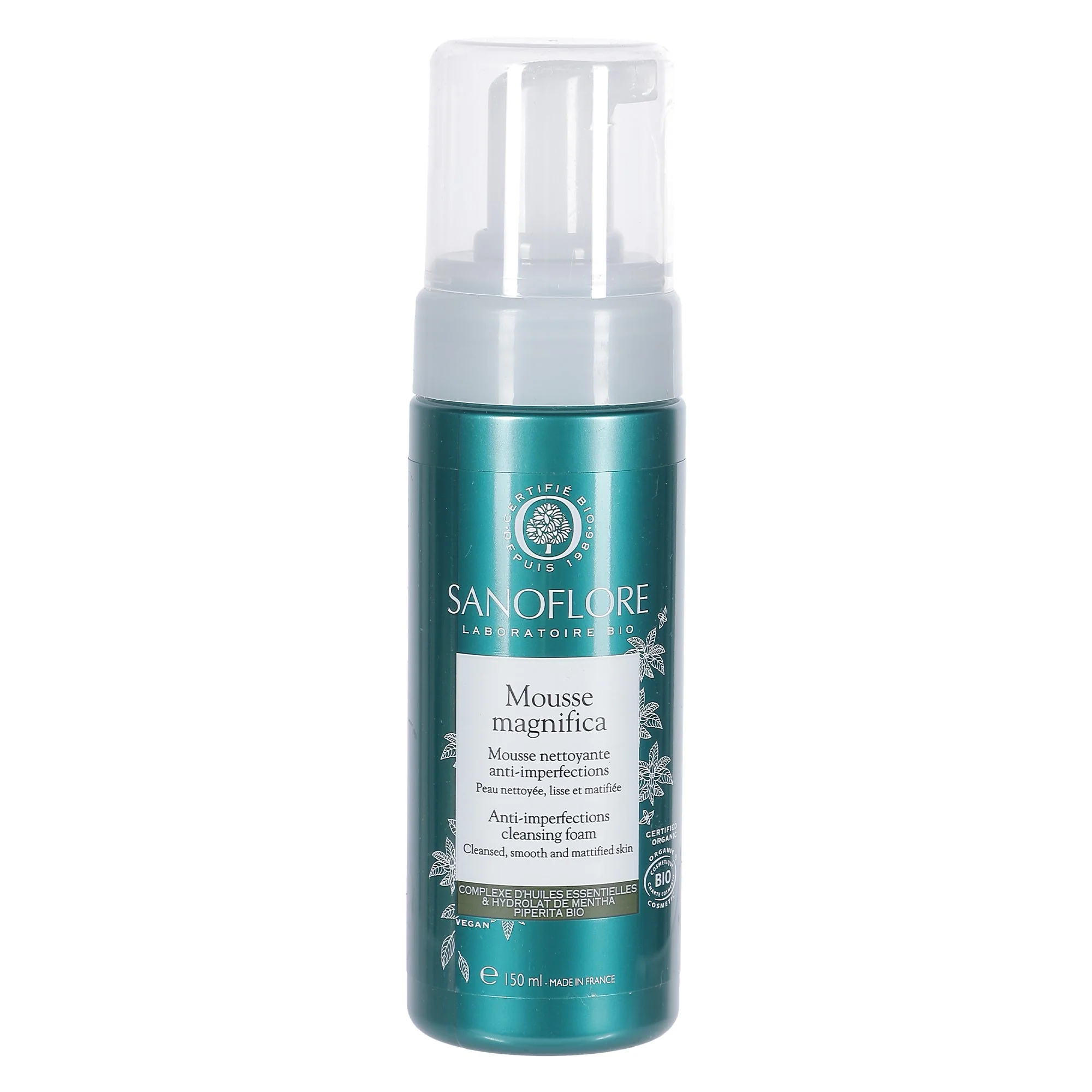 Mousse nettoyante purifiante magnifica