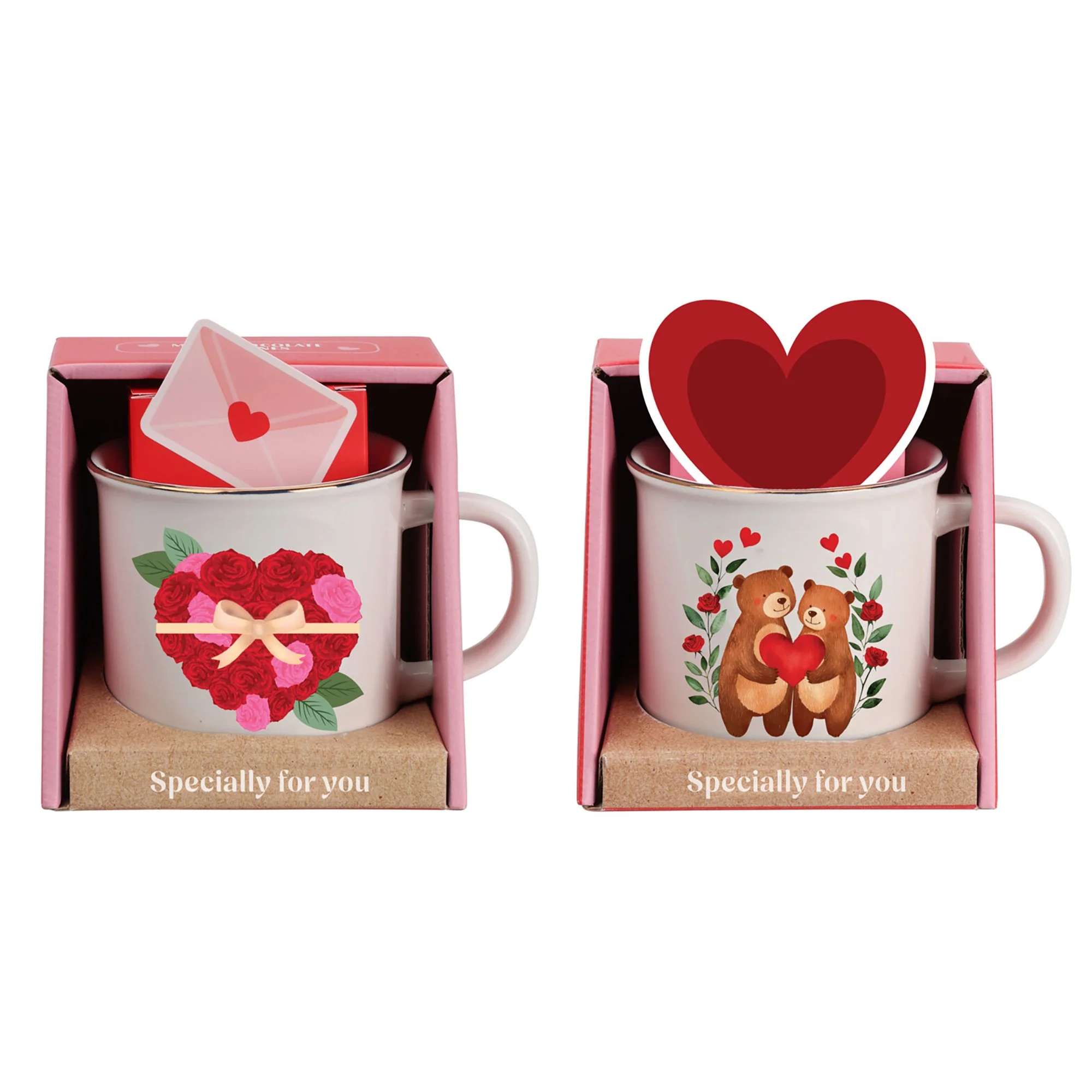 Mug avec chocolats
