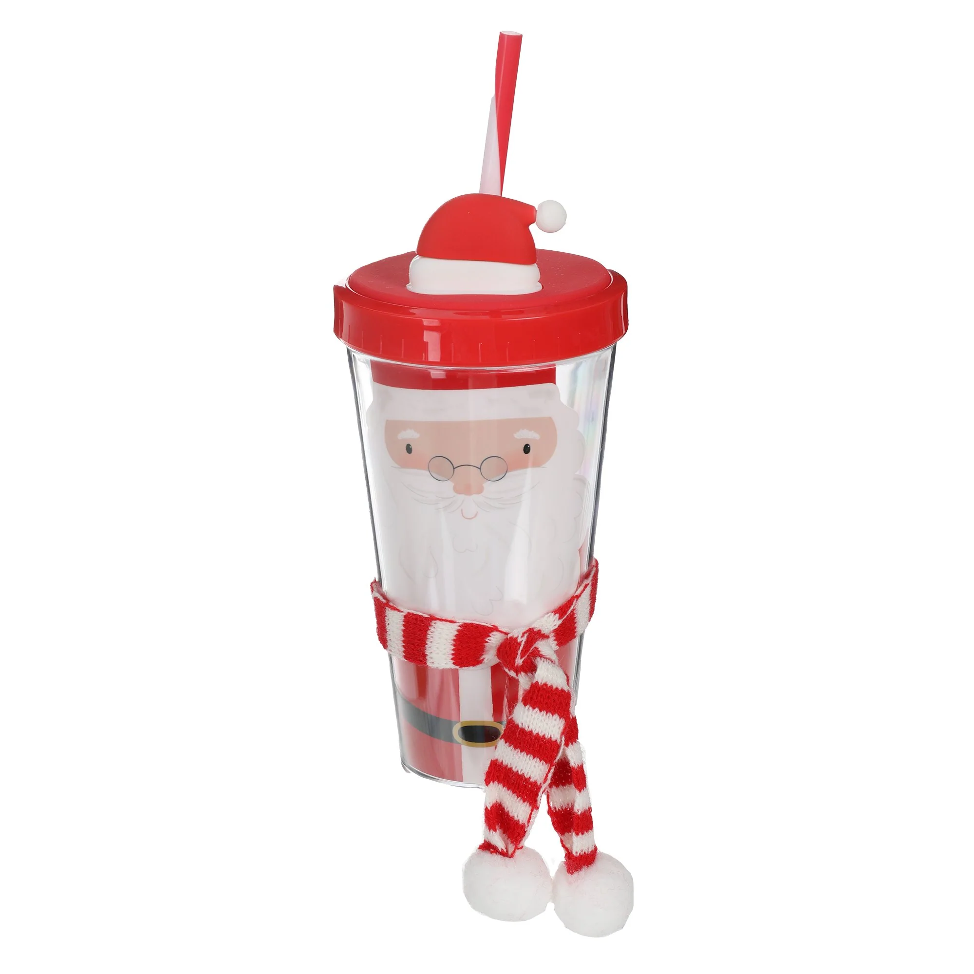 Mug de Noël avec paille