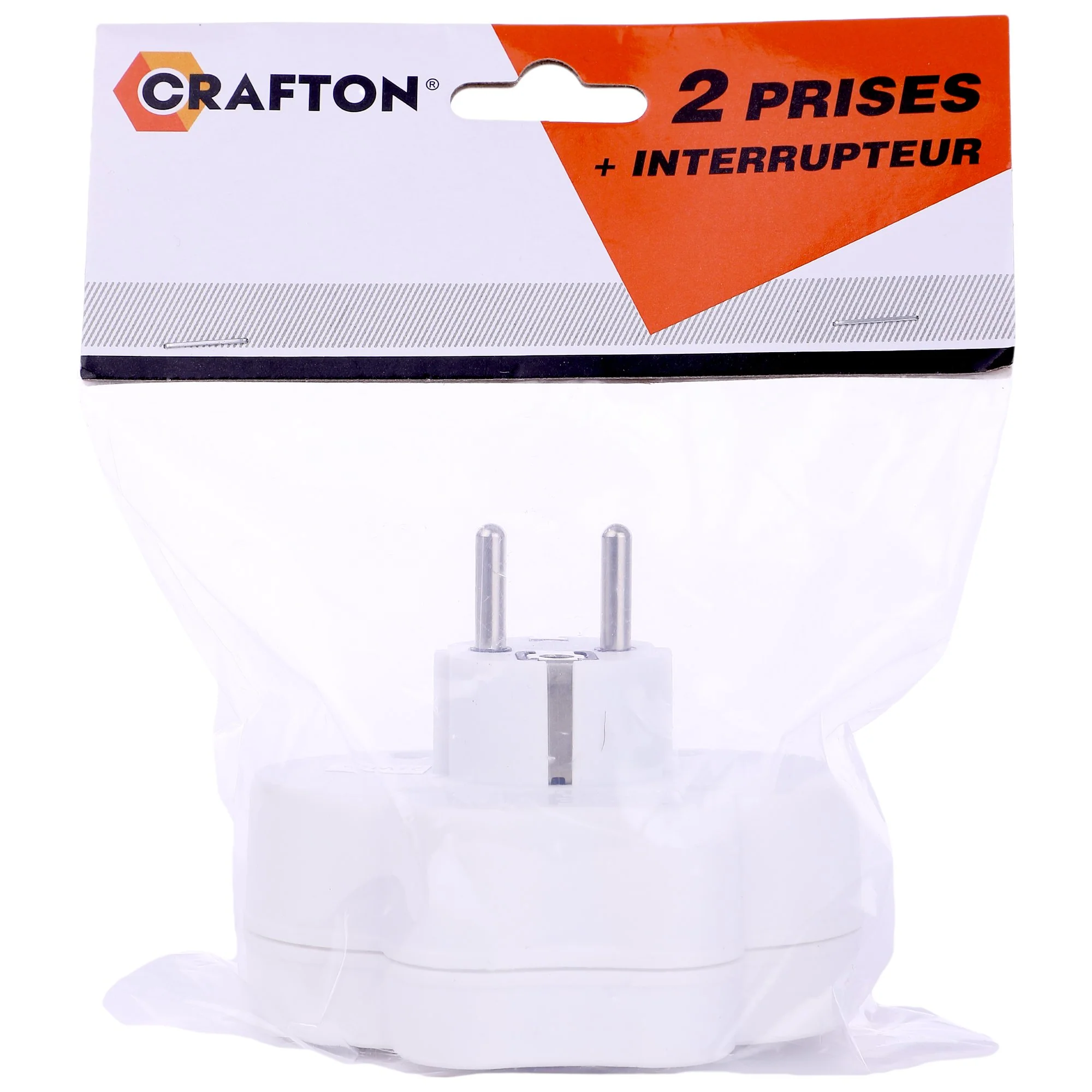 Multiprise 2 x 16A avec interrupteur