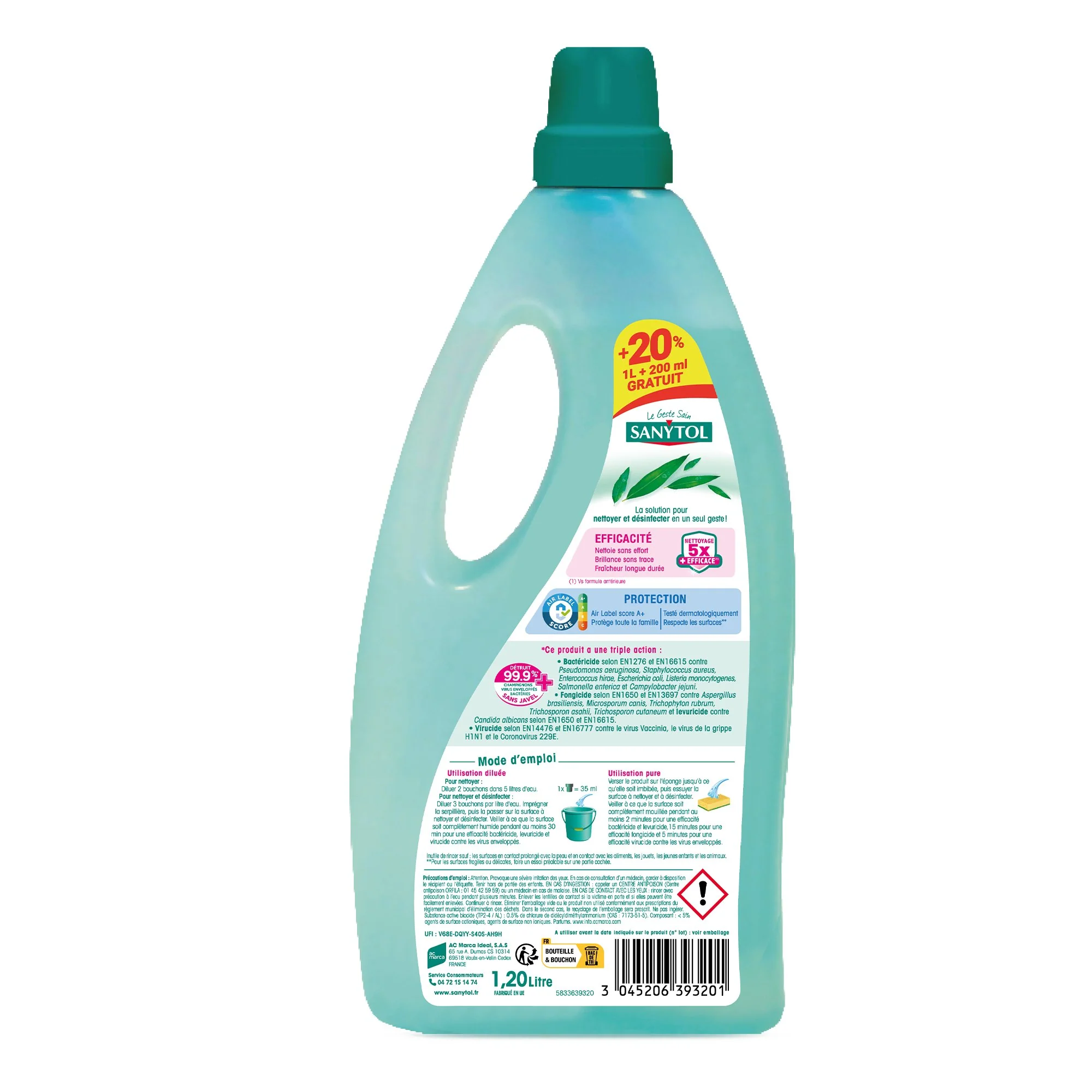 Nettoyant désinfectant sol eucalyptus - Image 2