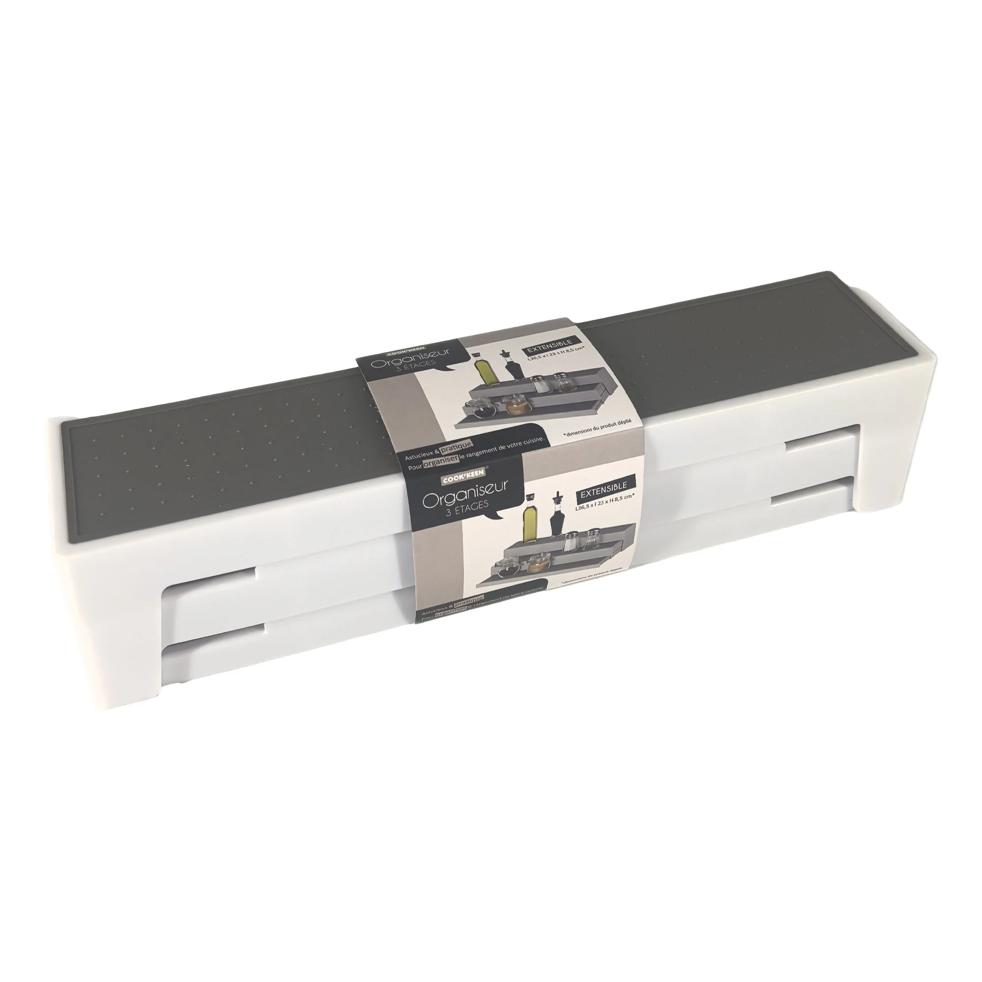 ORGANISEUR EXTENSIBLE 36.5X8.5X8.5CM