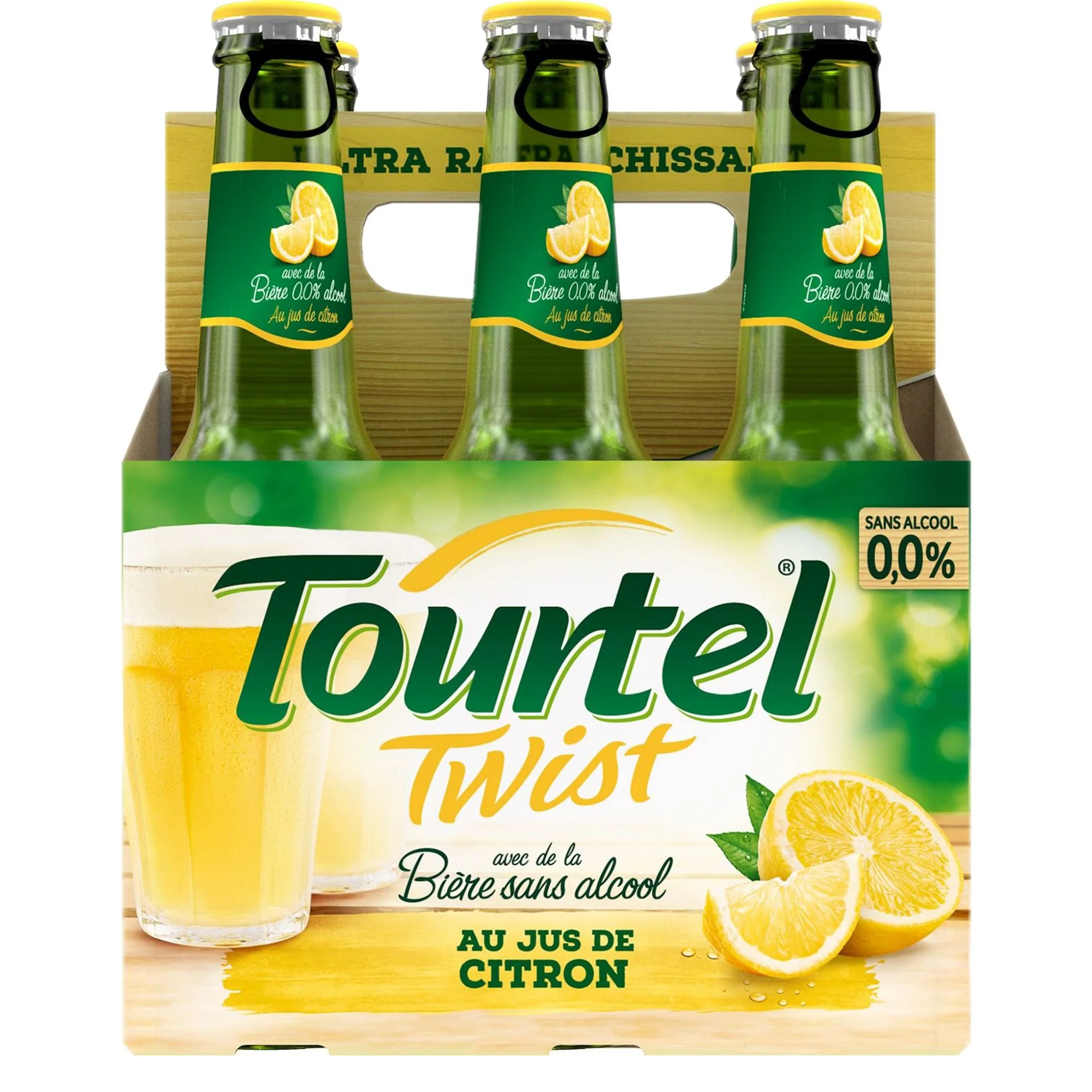 Pack de 6 tourtel twist jus de citron