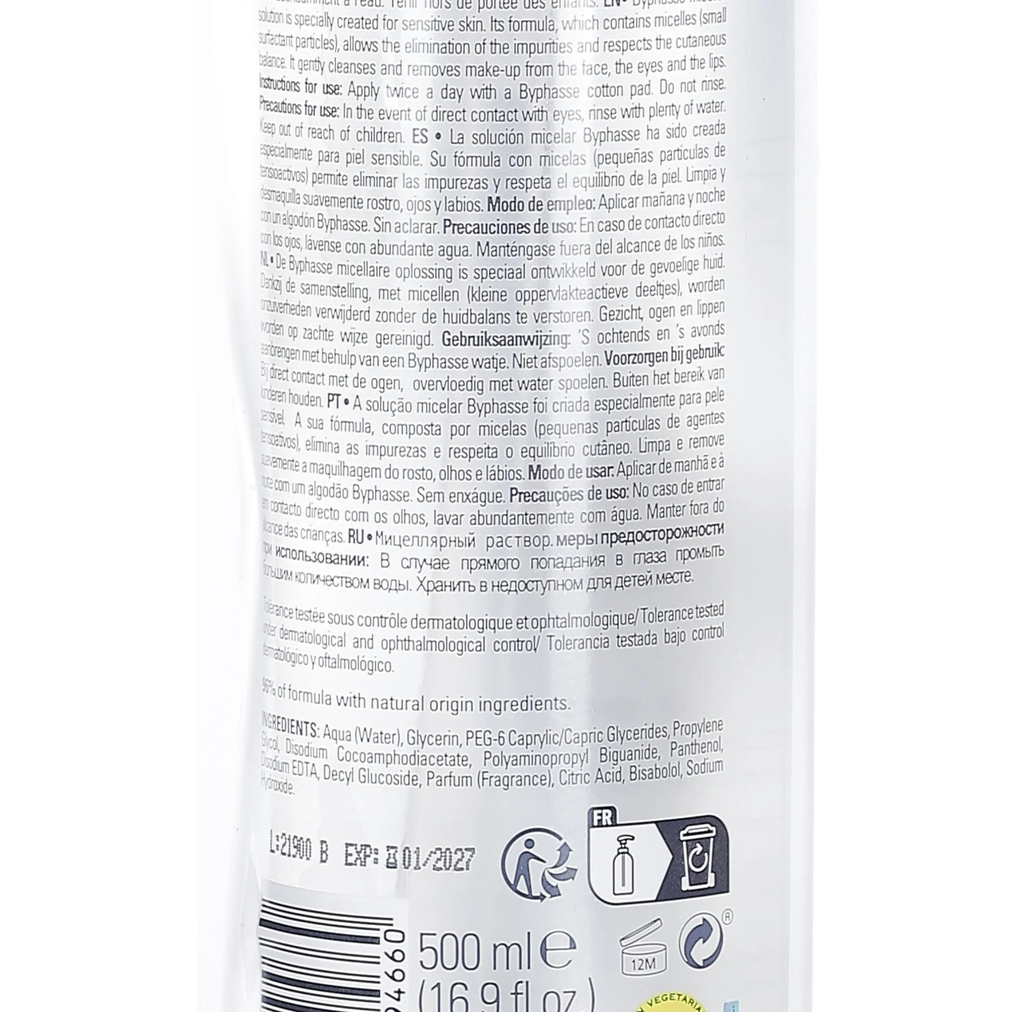 Pack eau micellaire 500 ml + 1 flacon 100 ml - Image 4