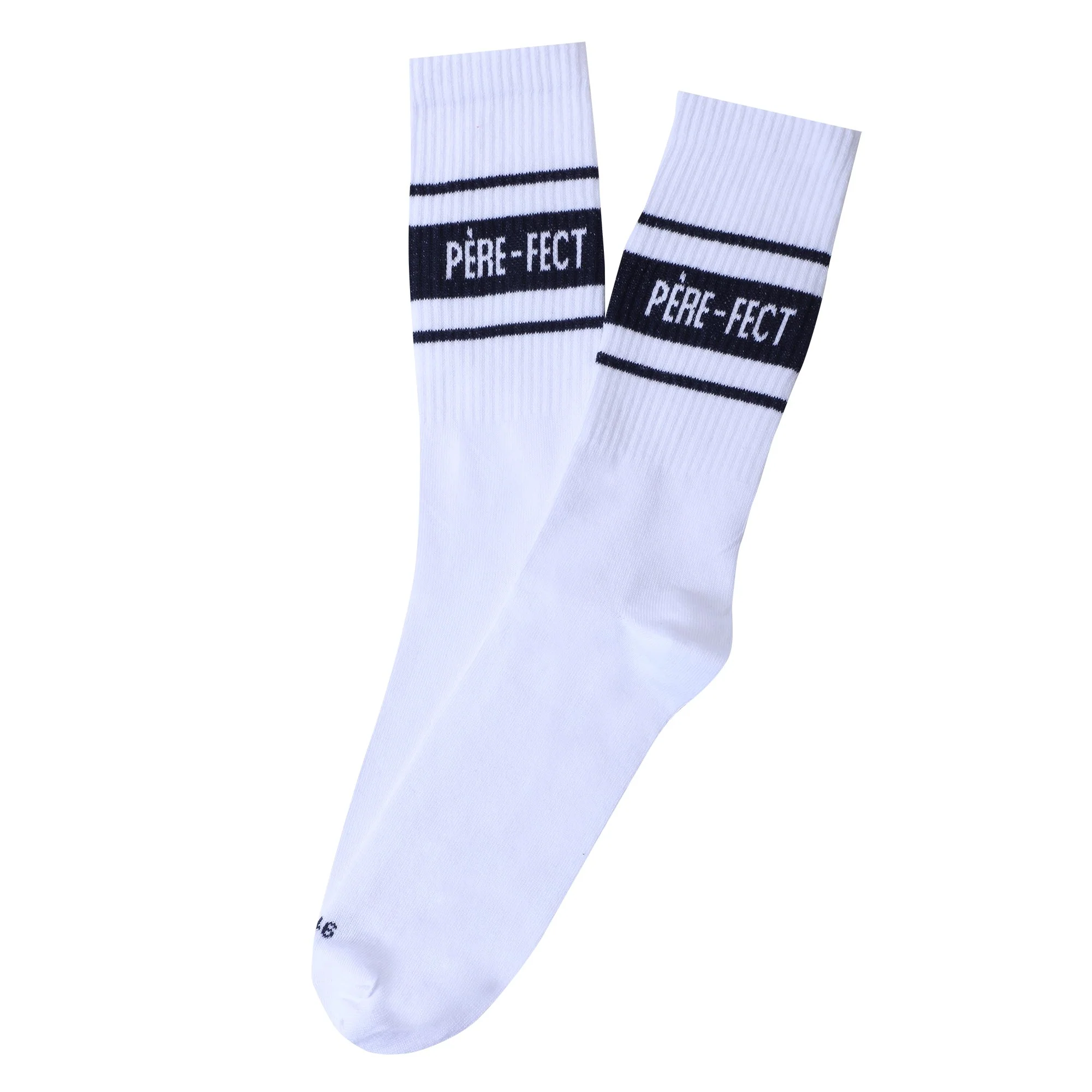 Paire de chaussette avec message - Blanc - Image 4