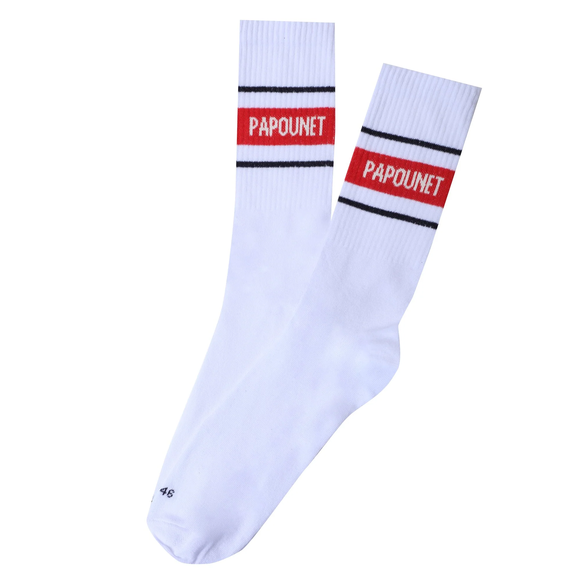Paire de chaussette avec message - Bleu foncé