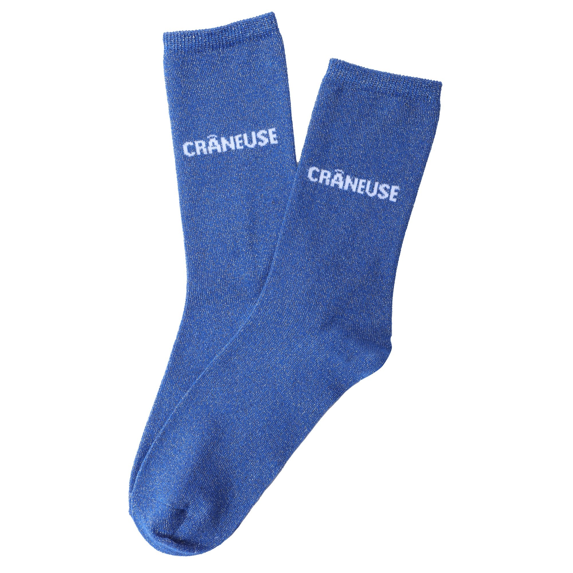 Paire de chaussette paillette avec message - Rose foncé - Image 6