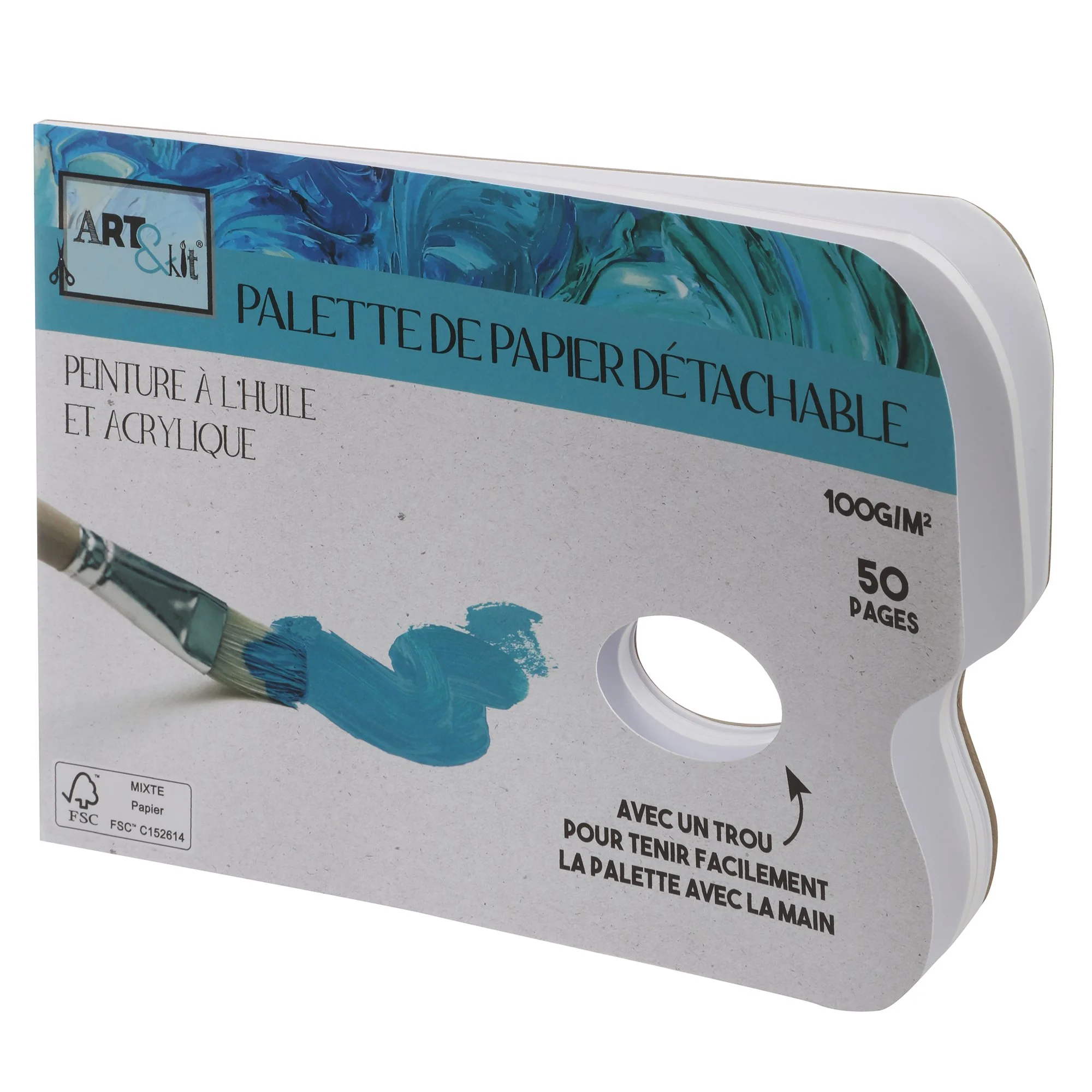 Palette de papier détachable 50 feuilles - Image 2