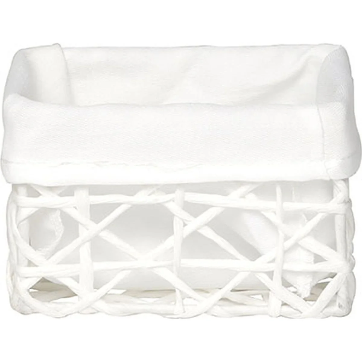 Panier de rangement blanc