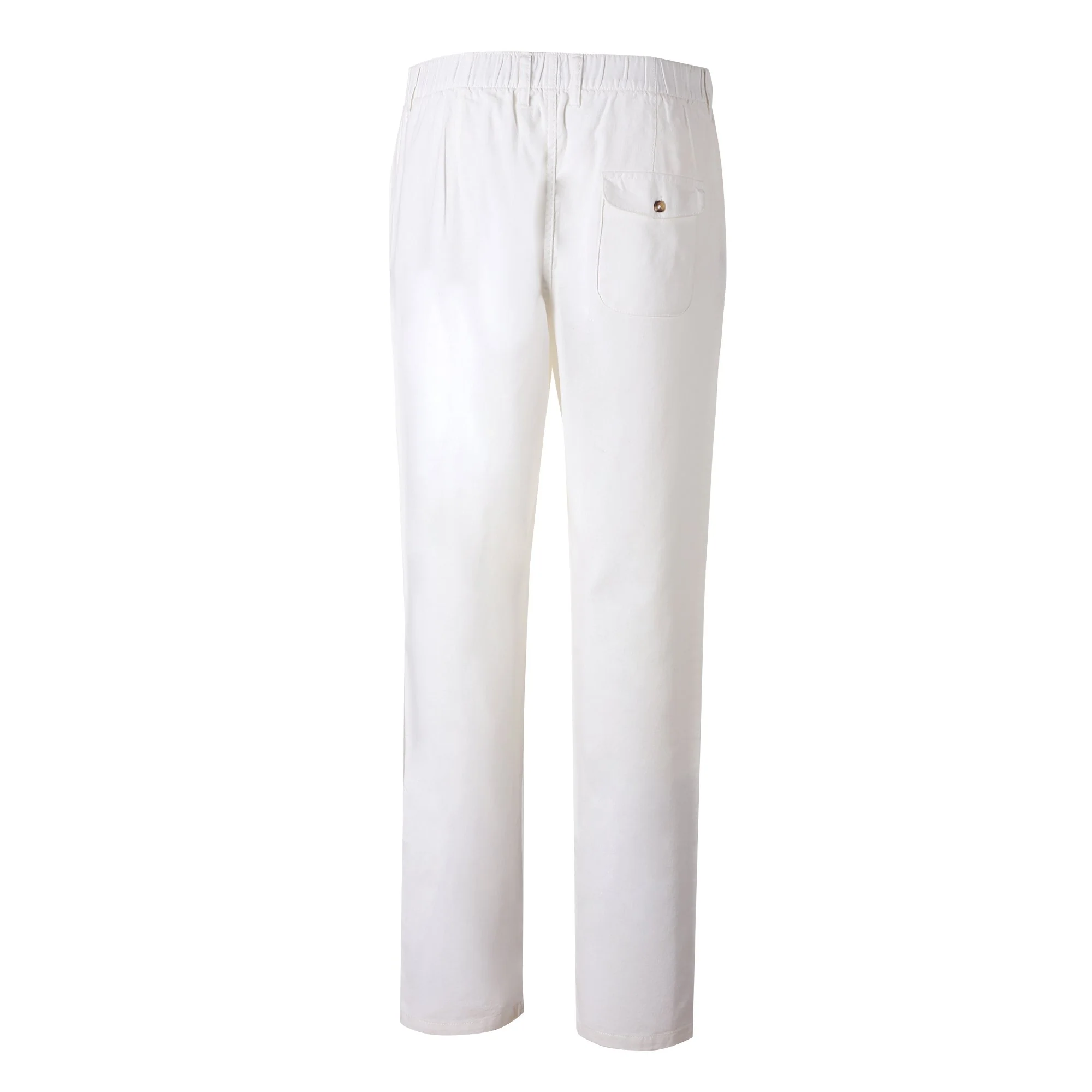 Pantalon avec broderie - Blanc - Image 2