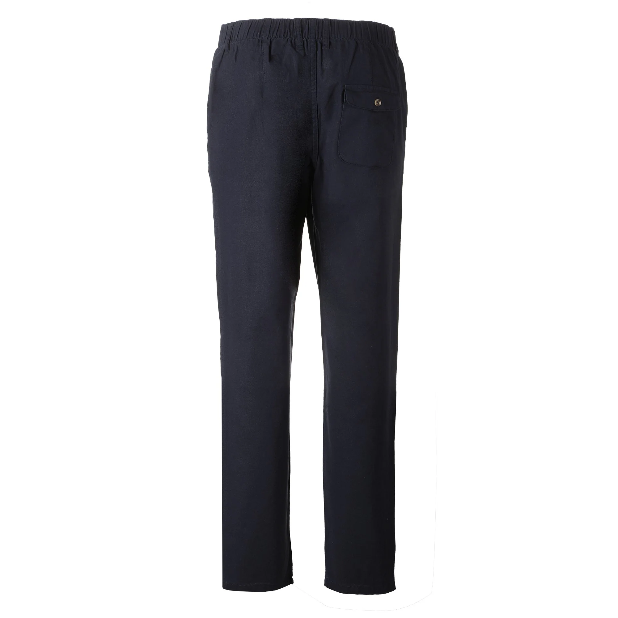Pantalon avec broderie - Bleu foncé - Image 2
