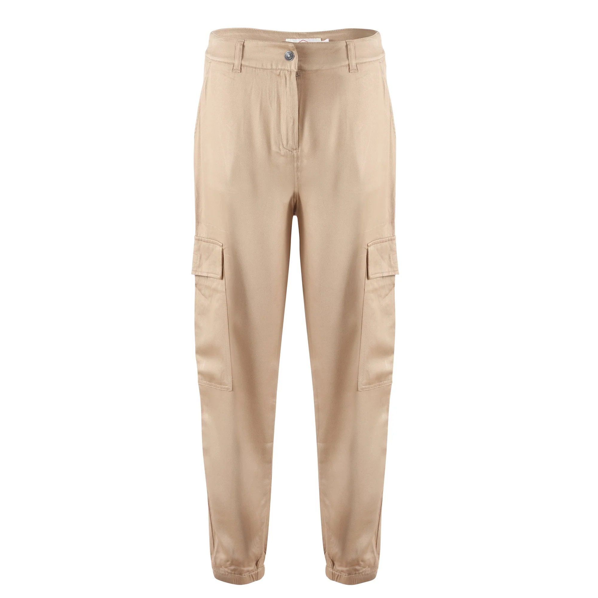 Pantalon cargo fluide  - Vert - Image 5