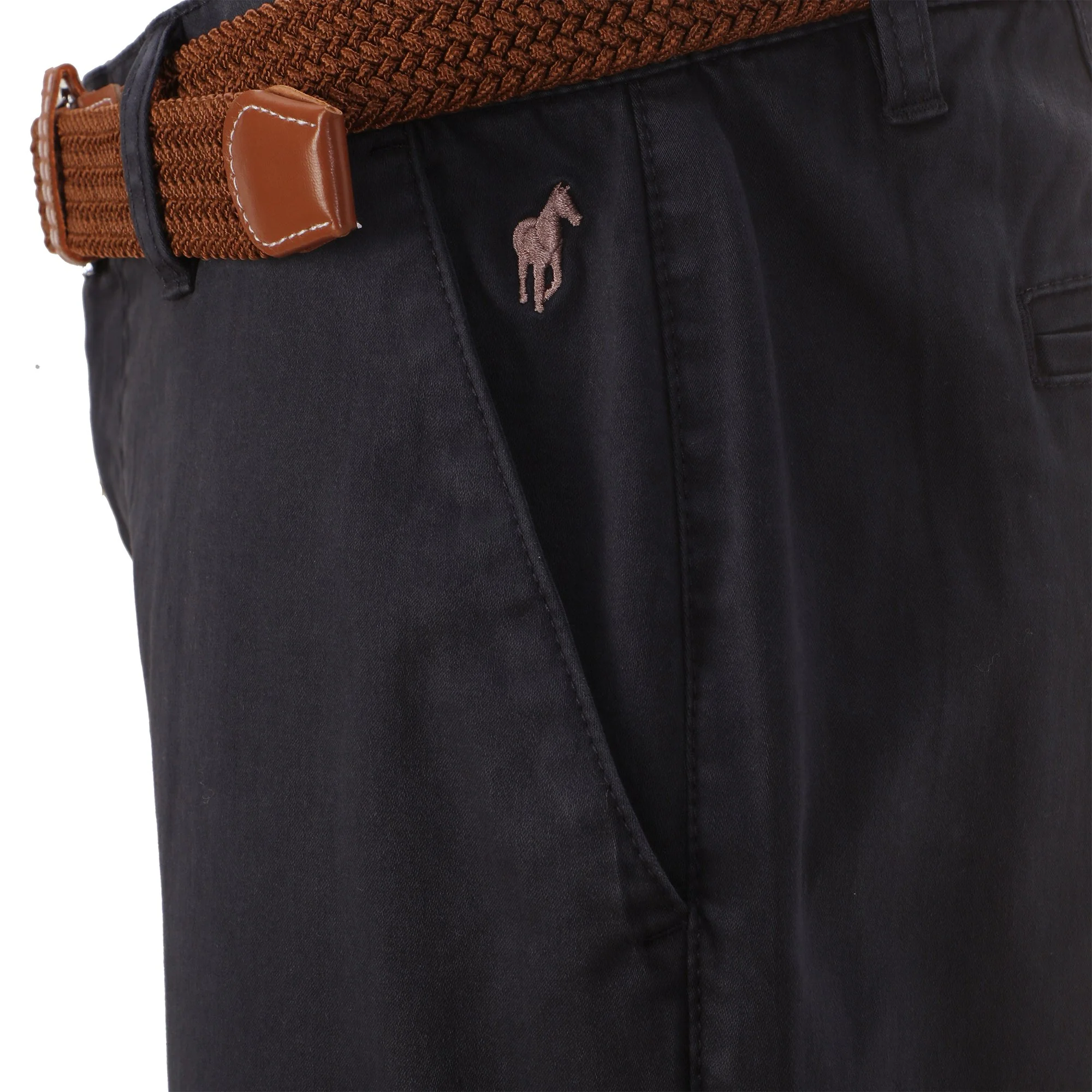 PANTALON CHINO DU 38 AU 48 - Bleu foncé - Image 3