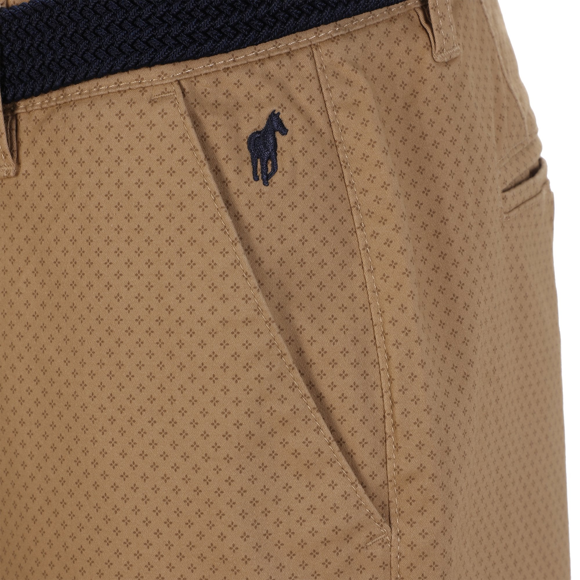 Pantalon chino - Marron - Image 3