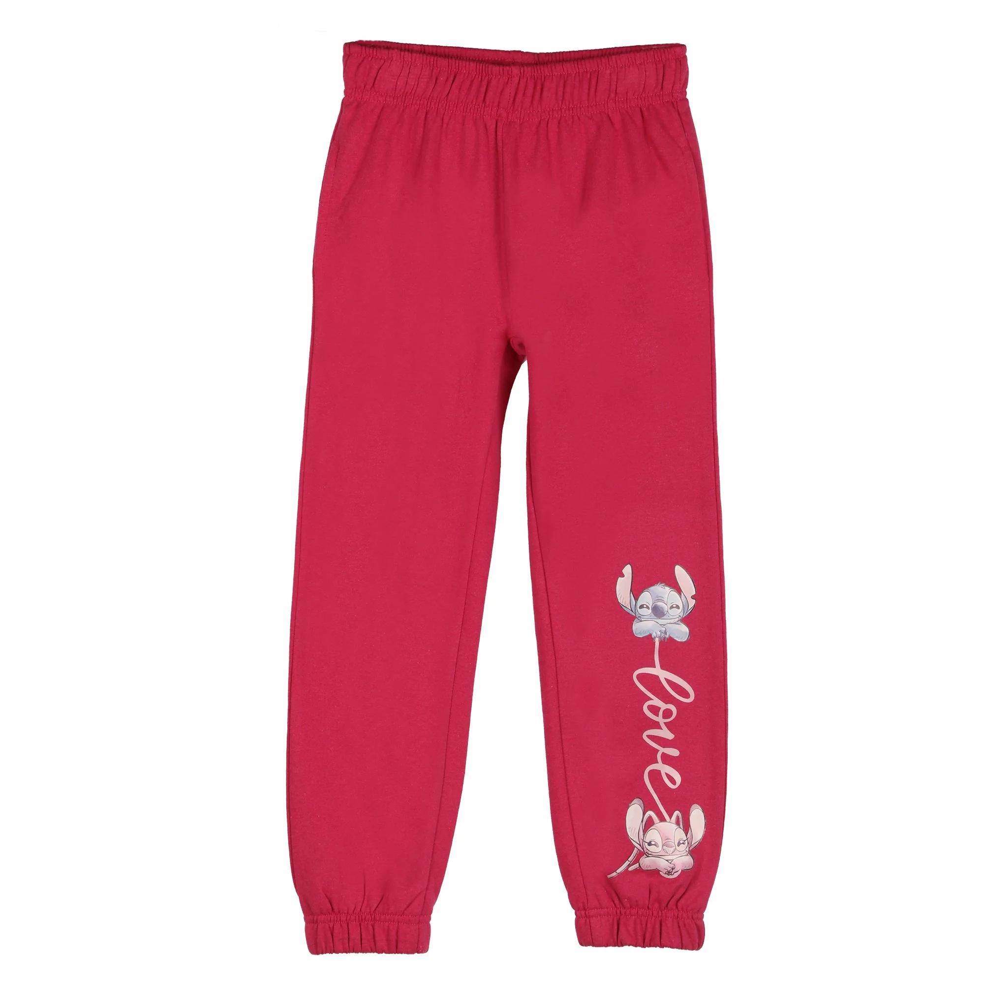 Pantalon de jogging Sttich 3/8 ans - Rose