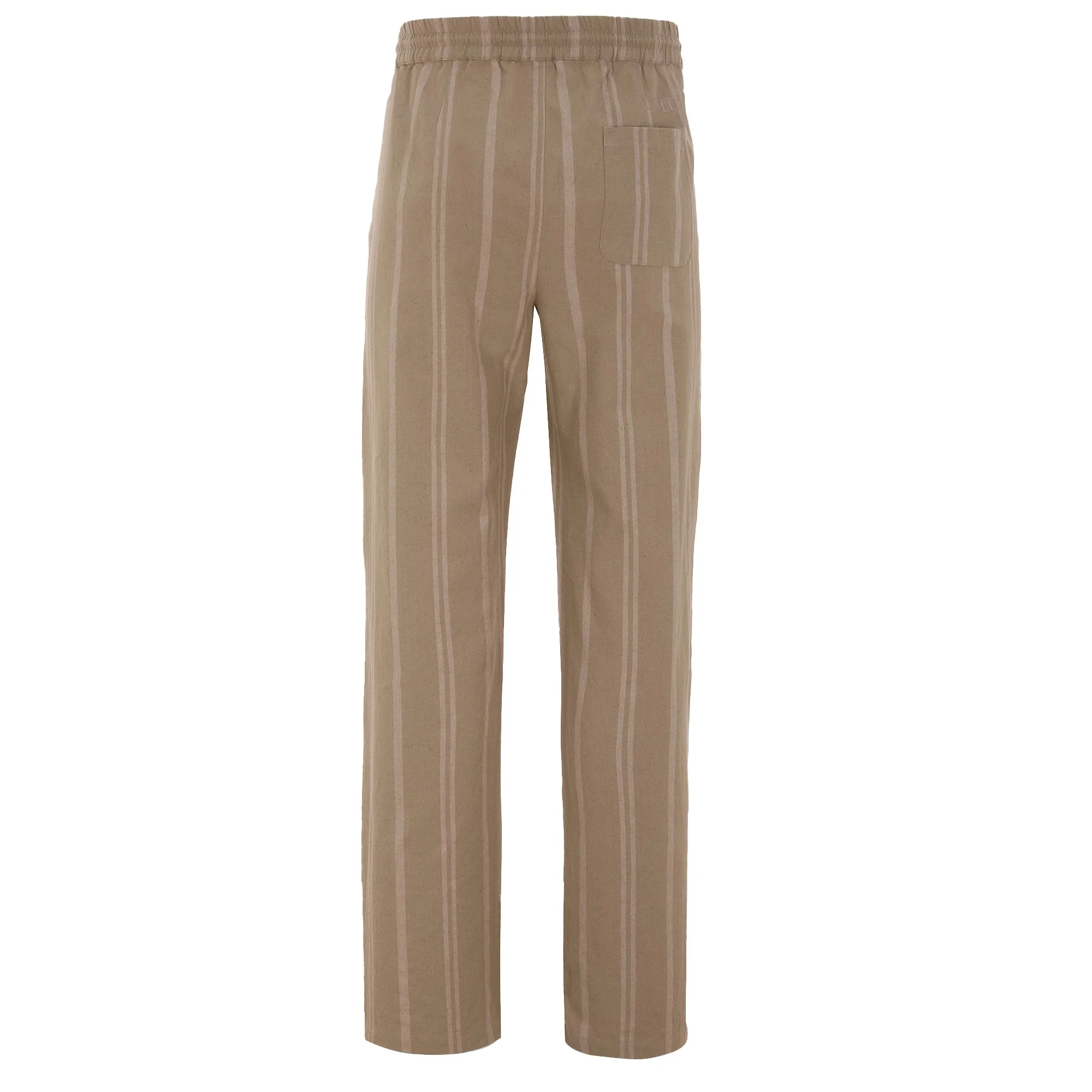 PANTALON EN LIN COTON AVEC CORDON DE SERRAGE DU 38 AU 46 - Image 2