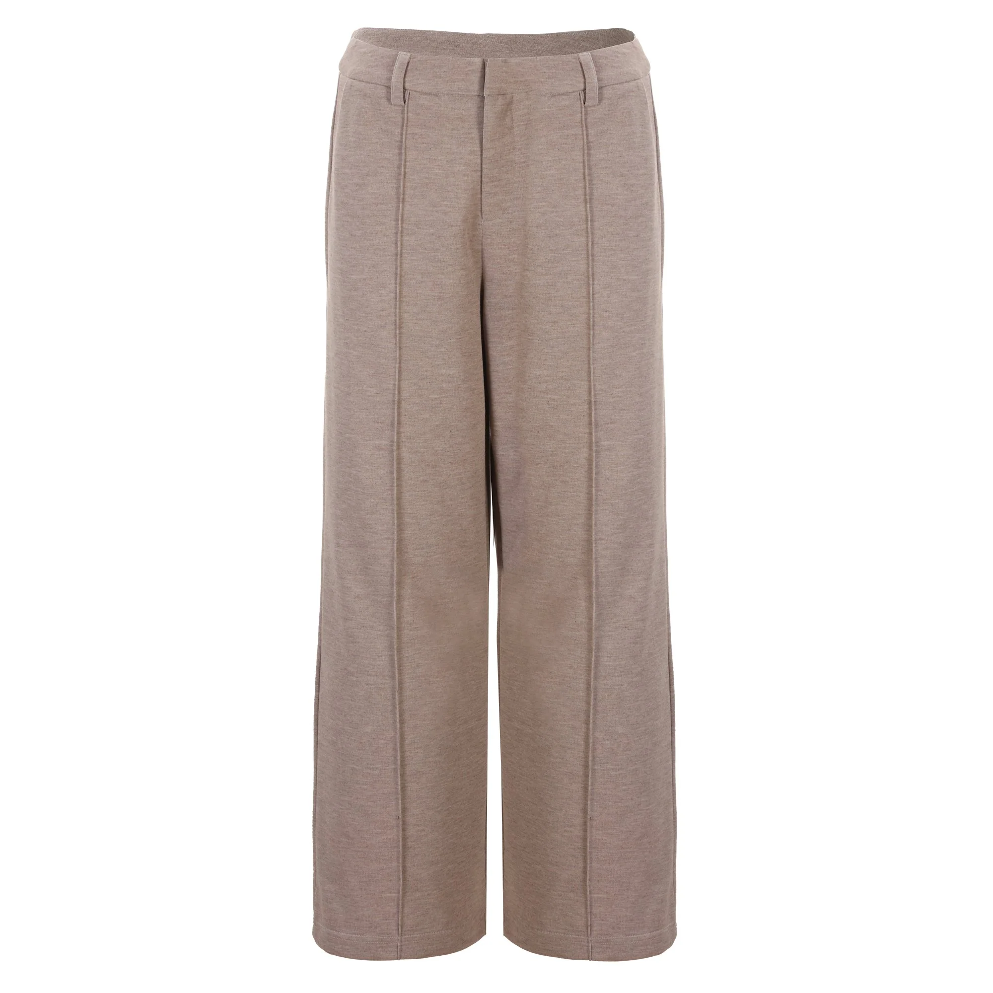pantalon en maille - Beige