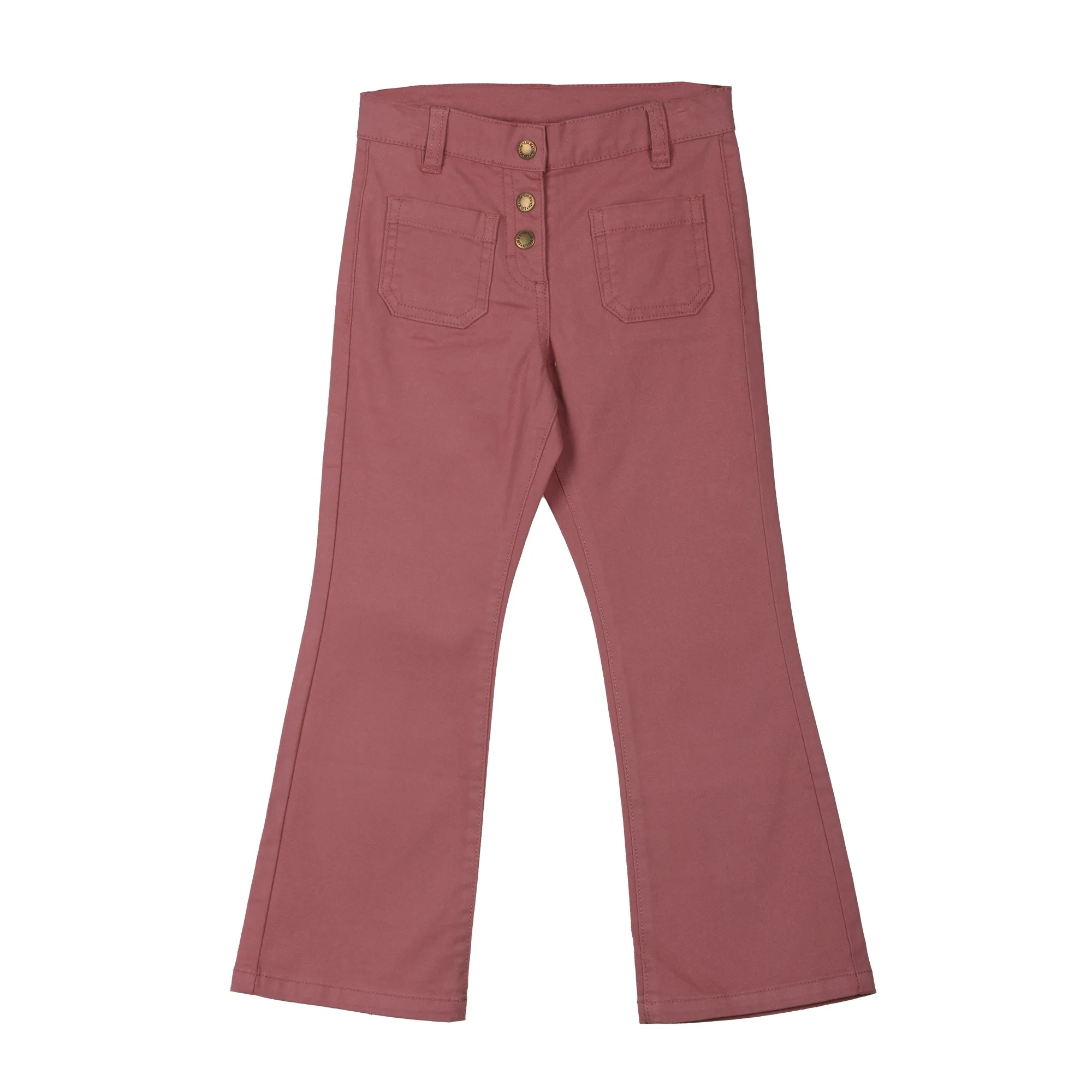 Pantalon Flare 3/6 ans - Rose foncé - Image 3