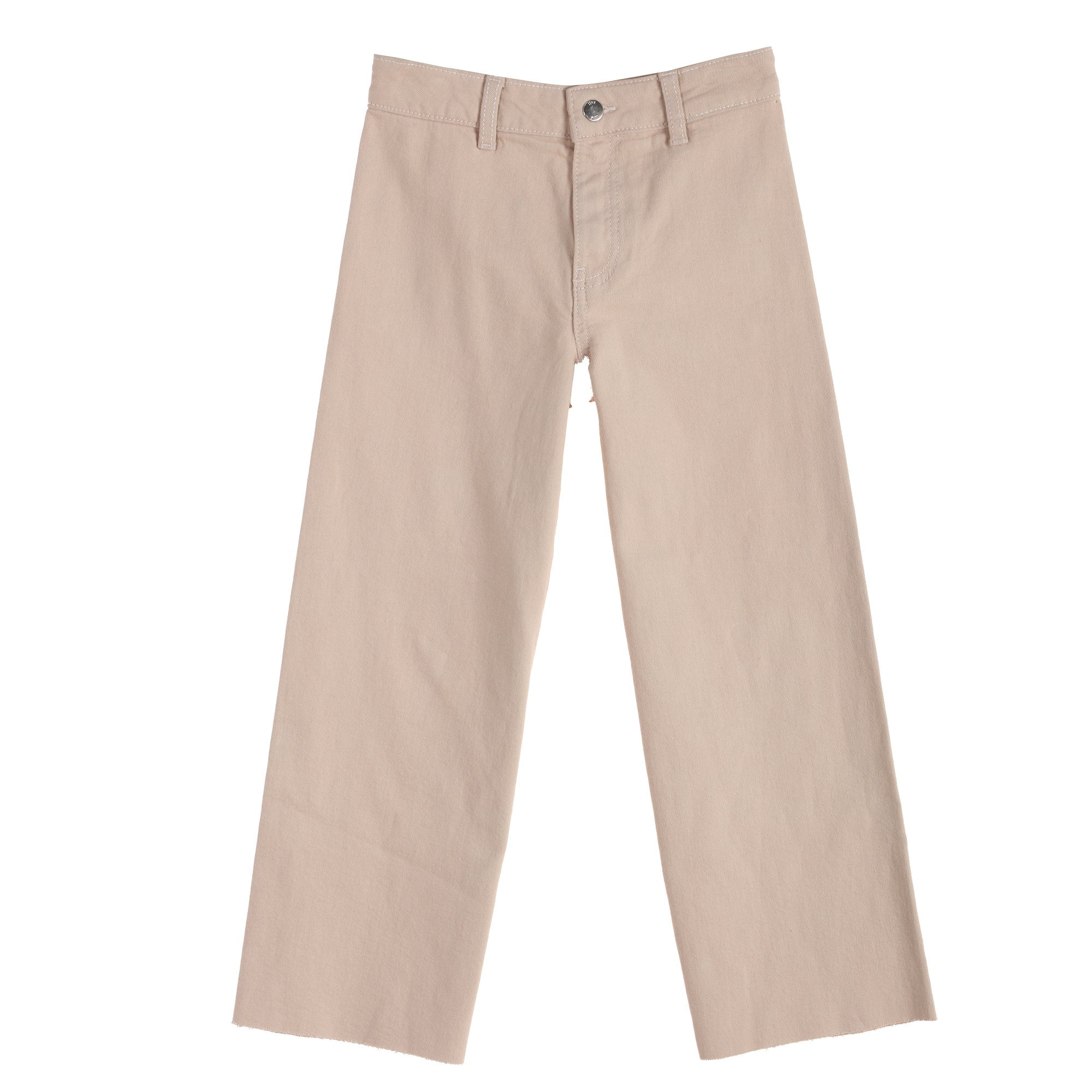 Pantalon jambes larges - Beige