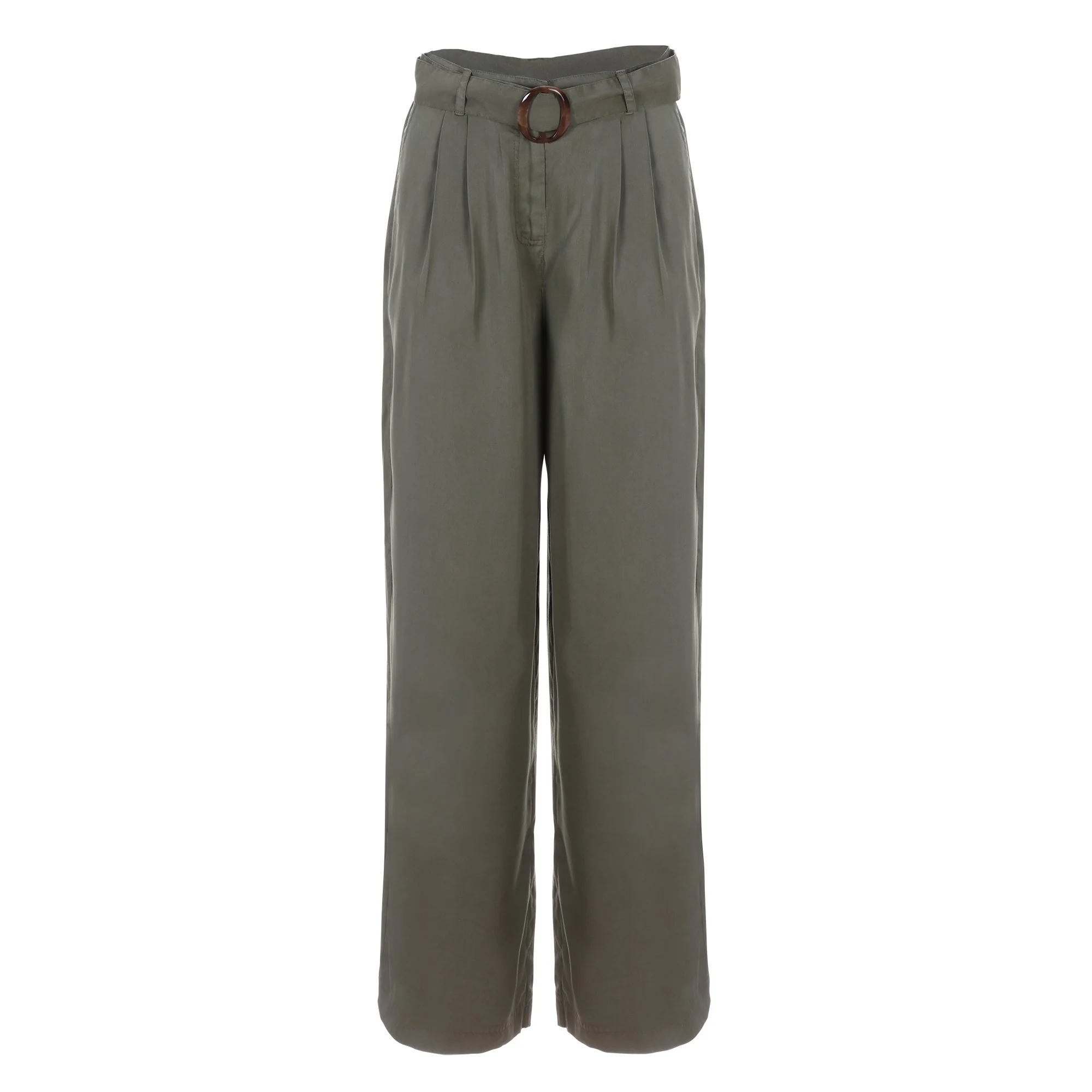 Pantalon large  - Kaki