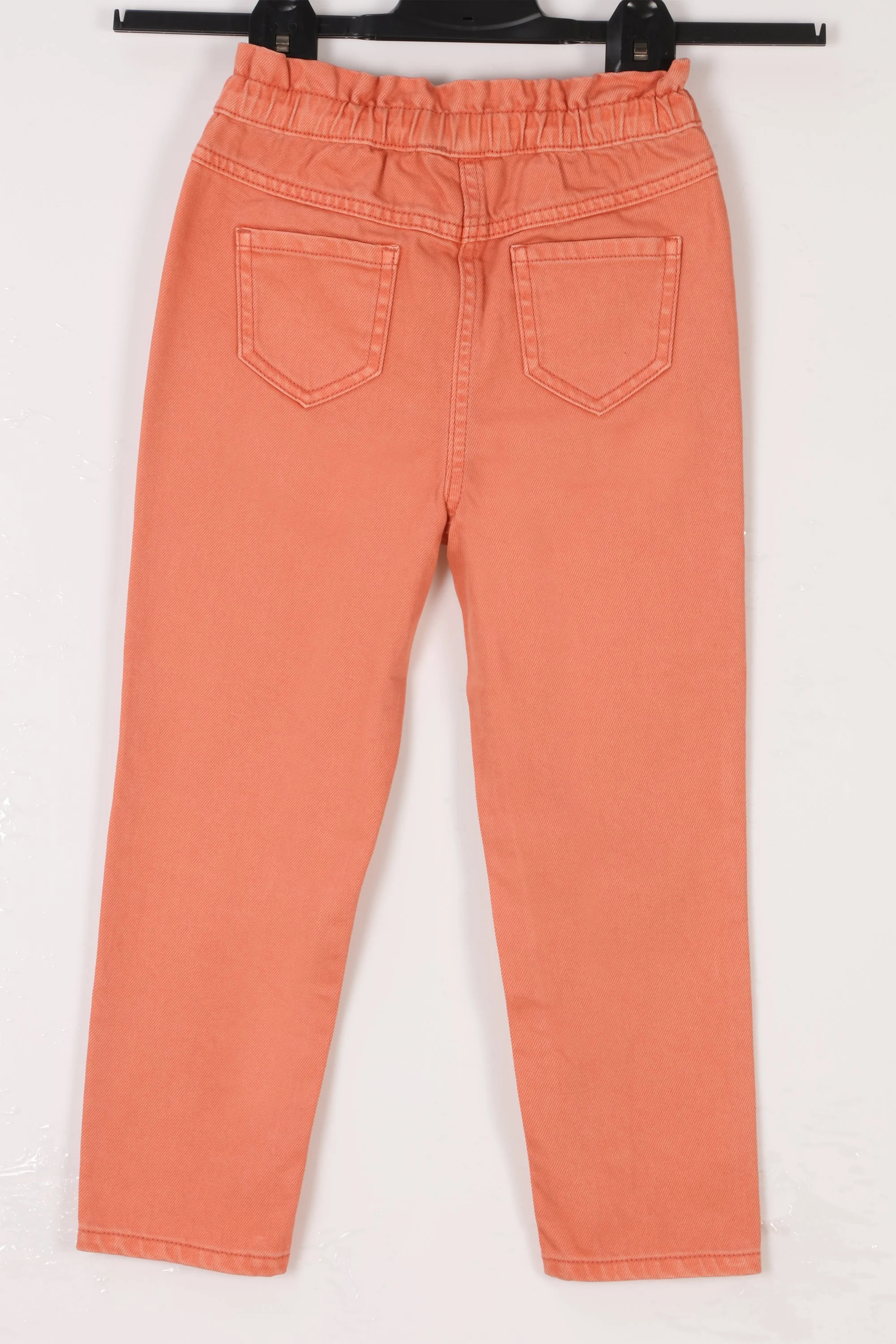 Pantalon mom fit 3/12 ans - Orange - Image 2
