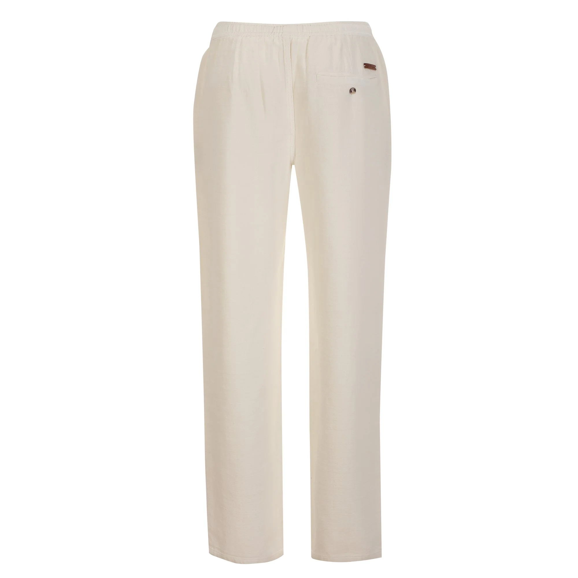 Pantalon avec cordon - Blanc - Image 2