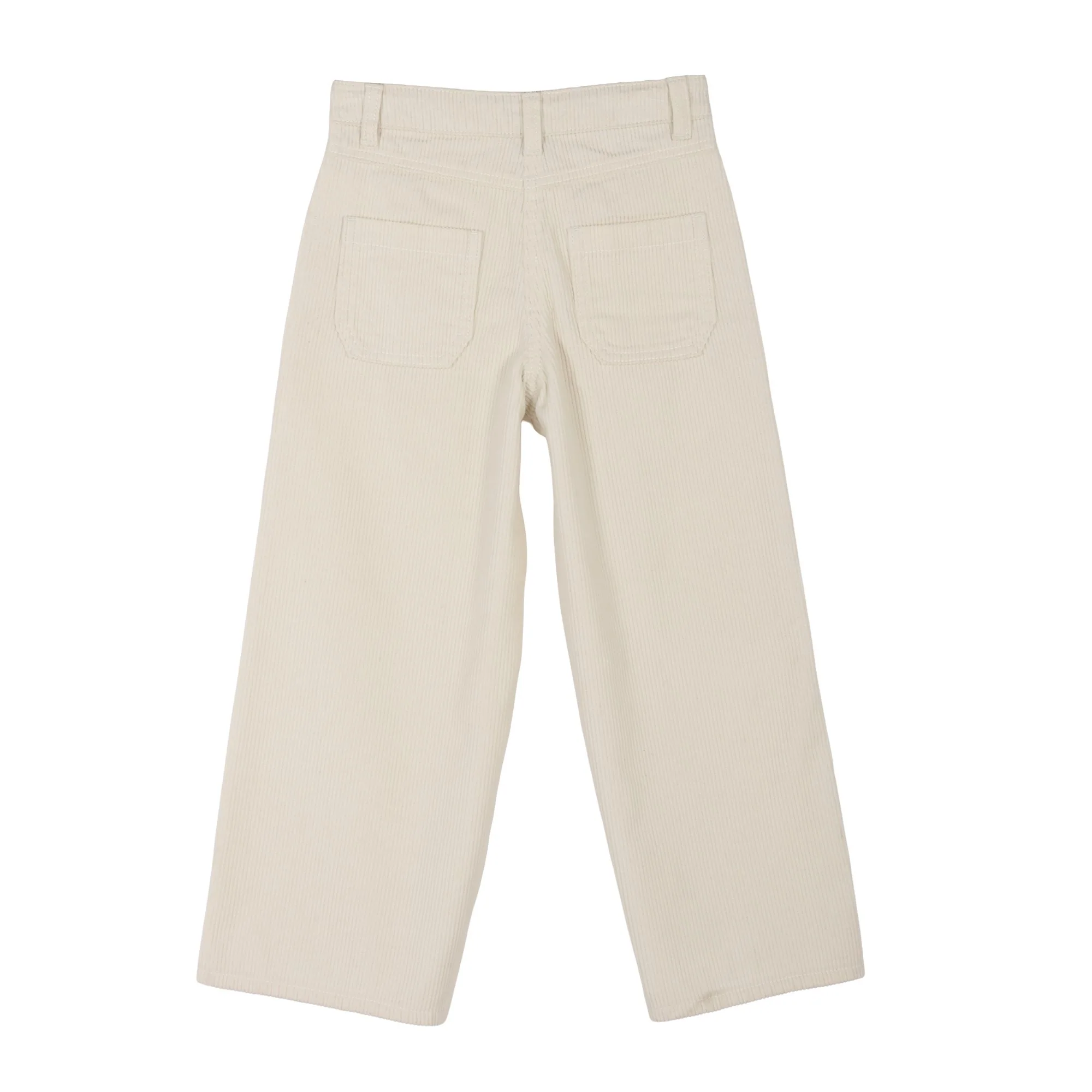 Pantalon velours wide leg 3-12 ans - Beige - Image 2