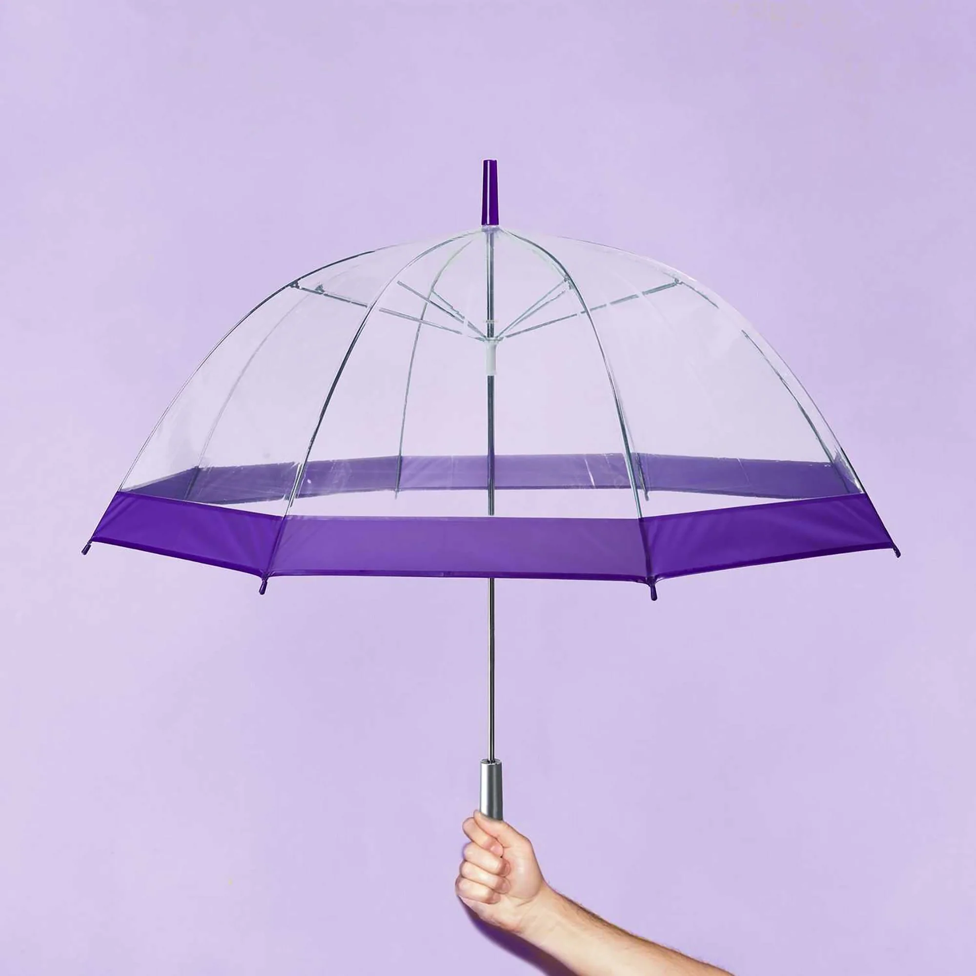 Parapluie cloche transparent - Image 6