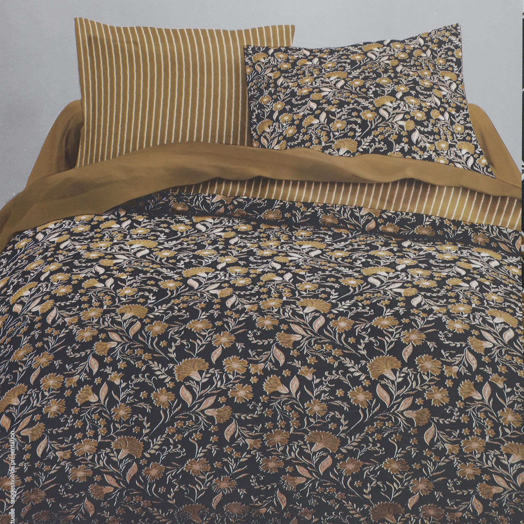 Parure housse de couette 240x220cm  - Rose - Image 4