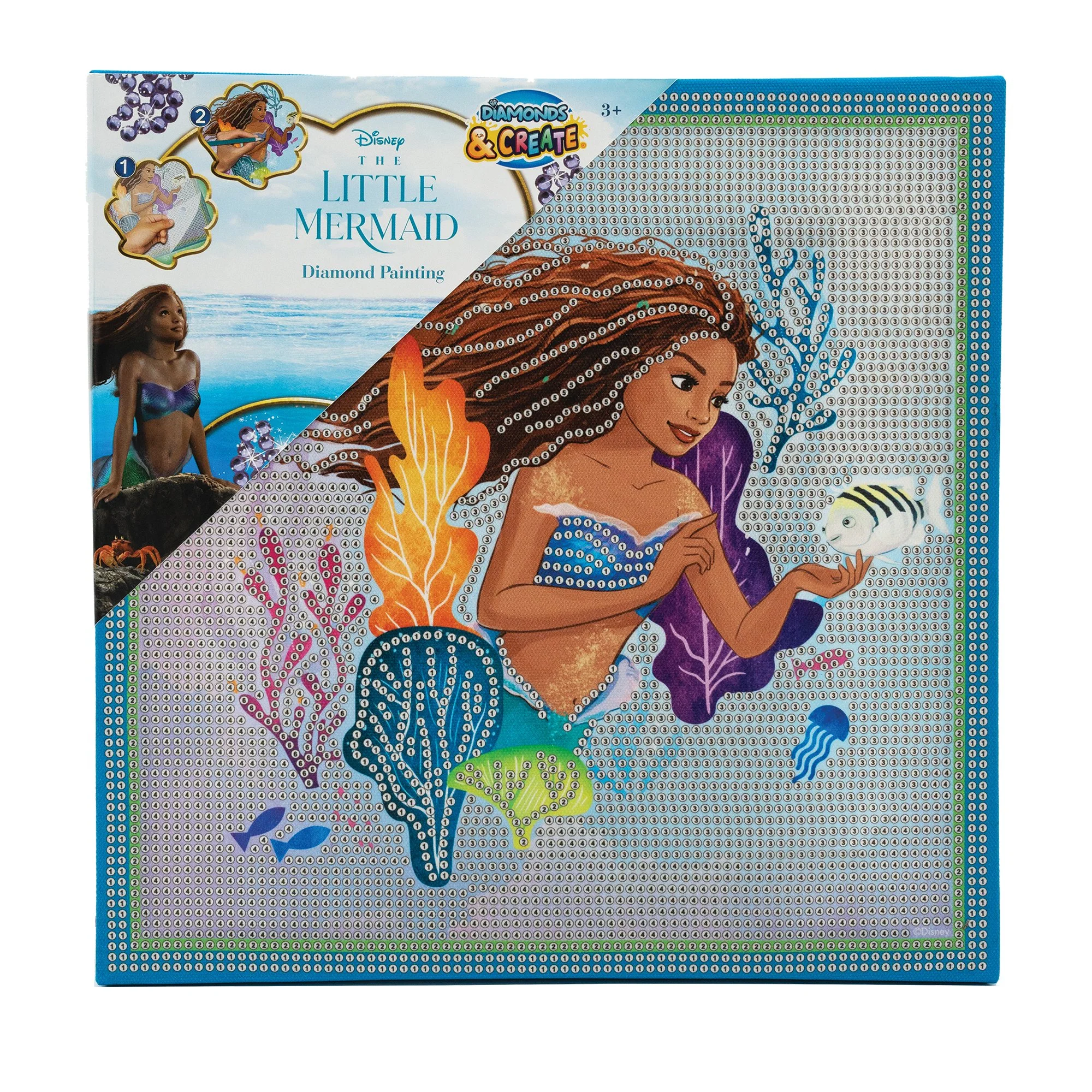 Peinture diamant licence  - Marron