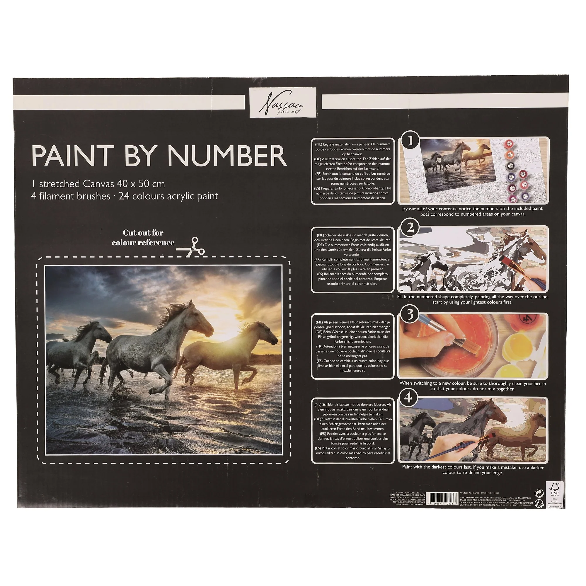 Peinture par numéros Chevaux - Image 2