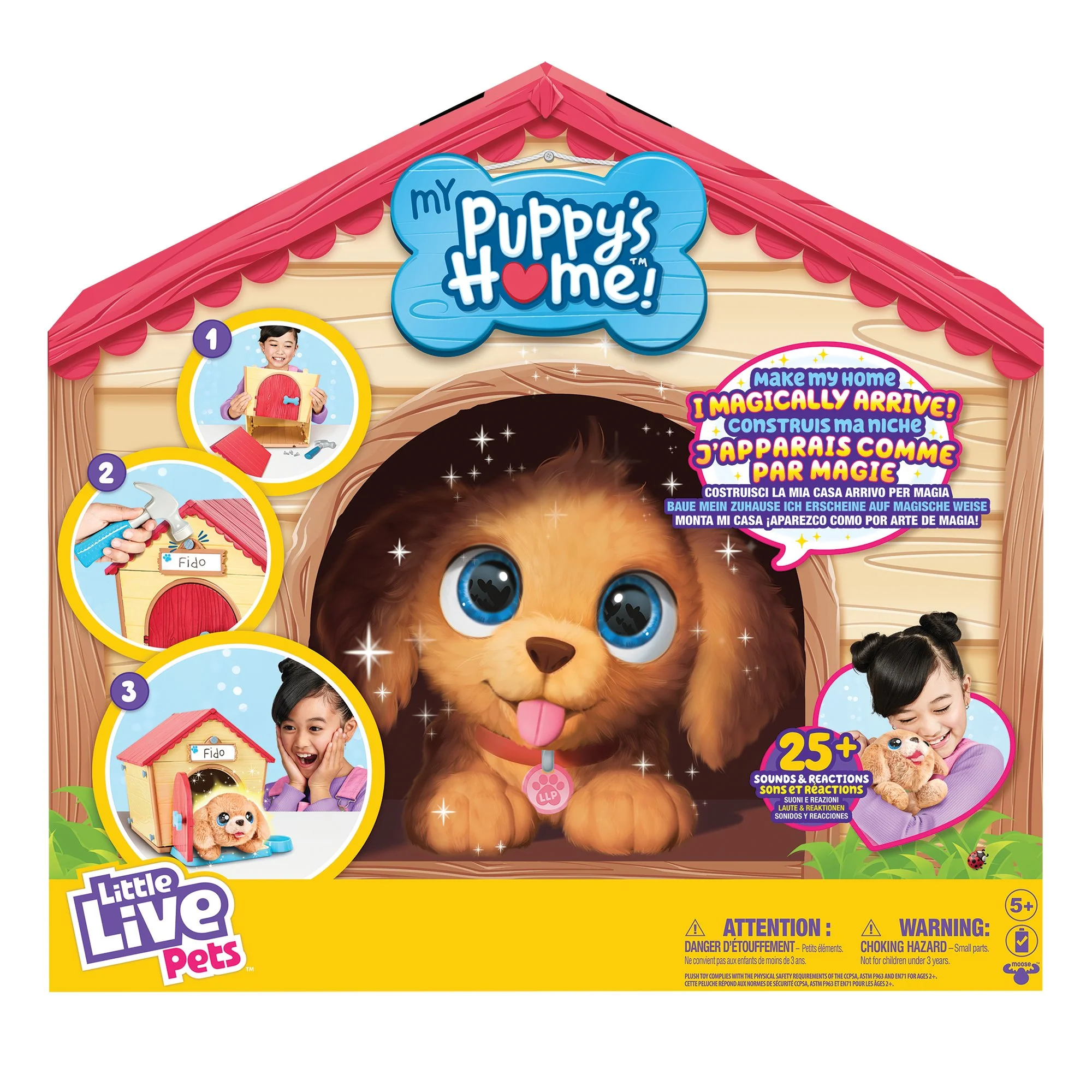 Peluche chiot interactive My Puppy Home