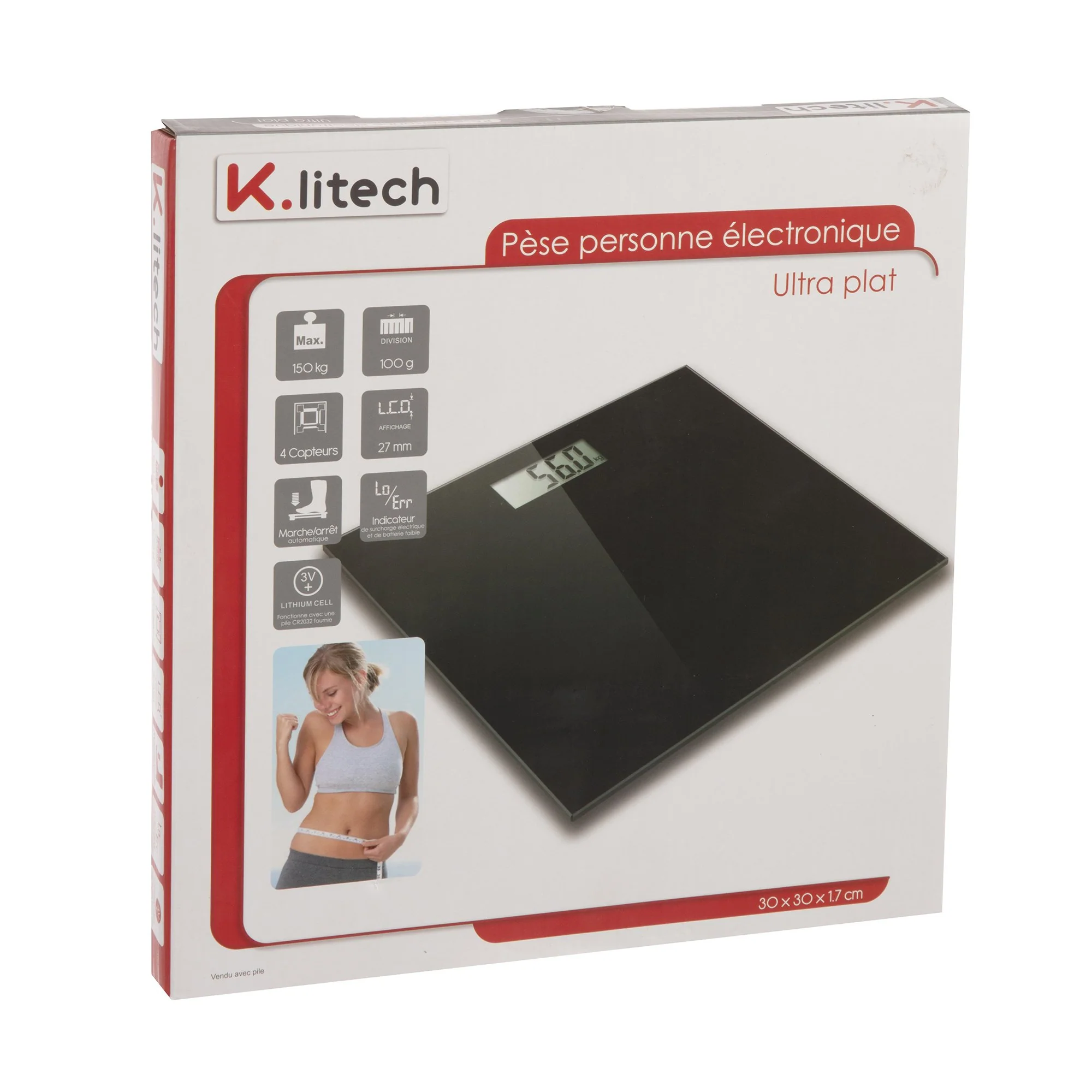 Pèse personne électronique ultra plat - Image 2