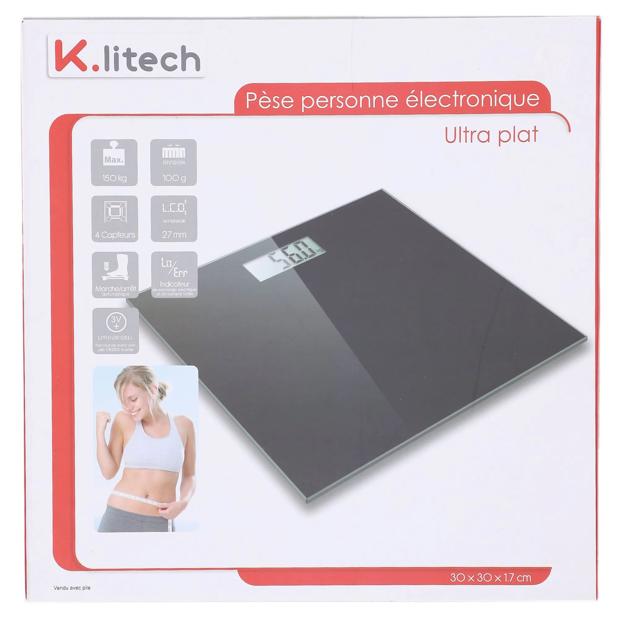 Pèse personne électronique ultra plat - Image 3