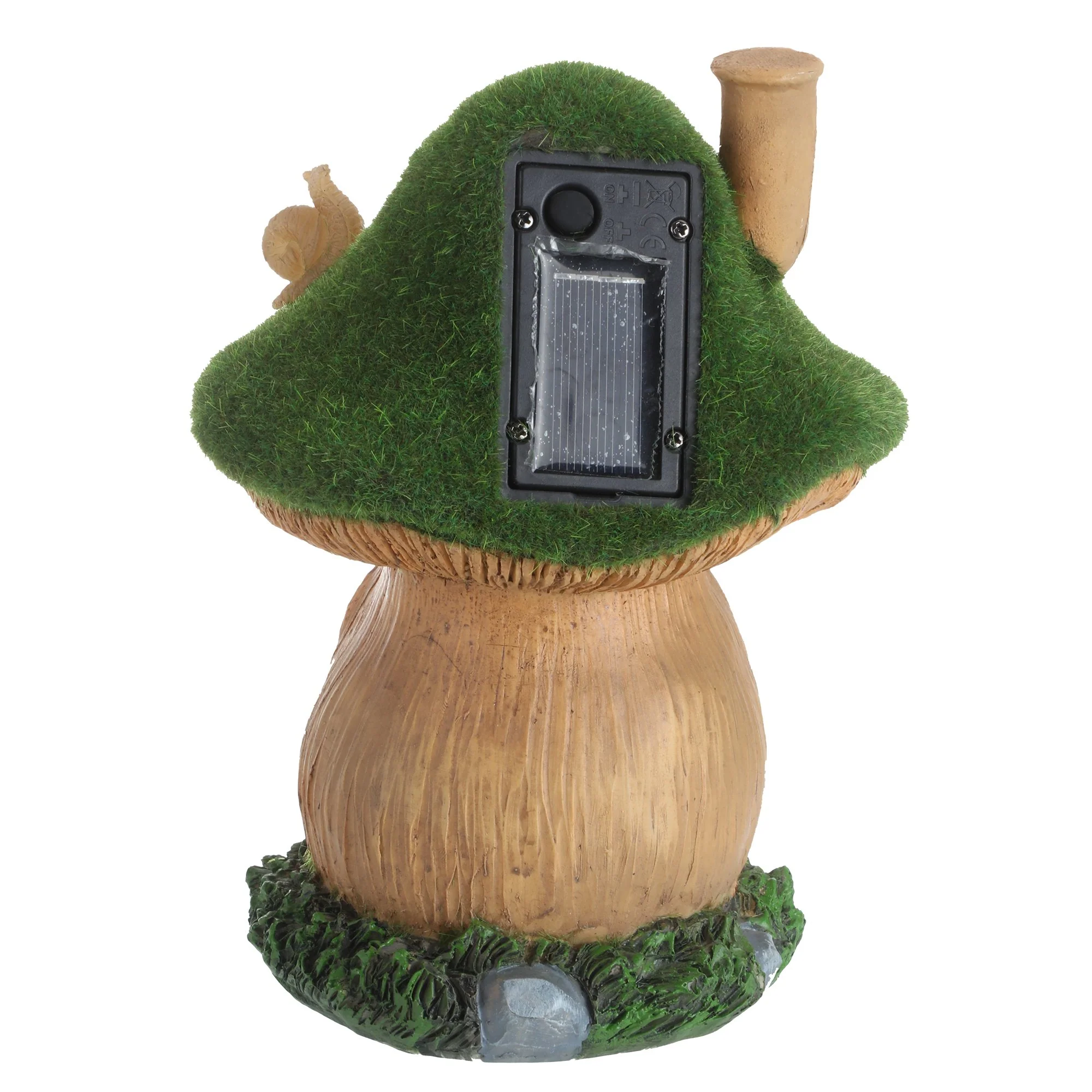 Petite maison d'extérieur lampe solaire - Bleu - Image 4